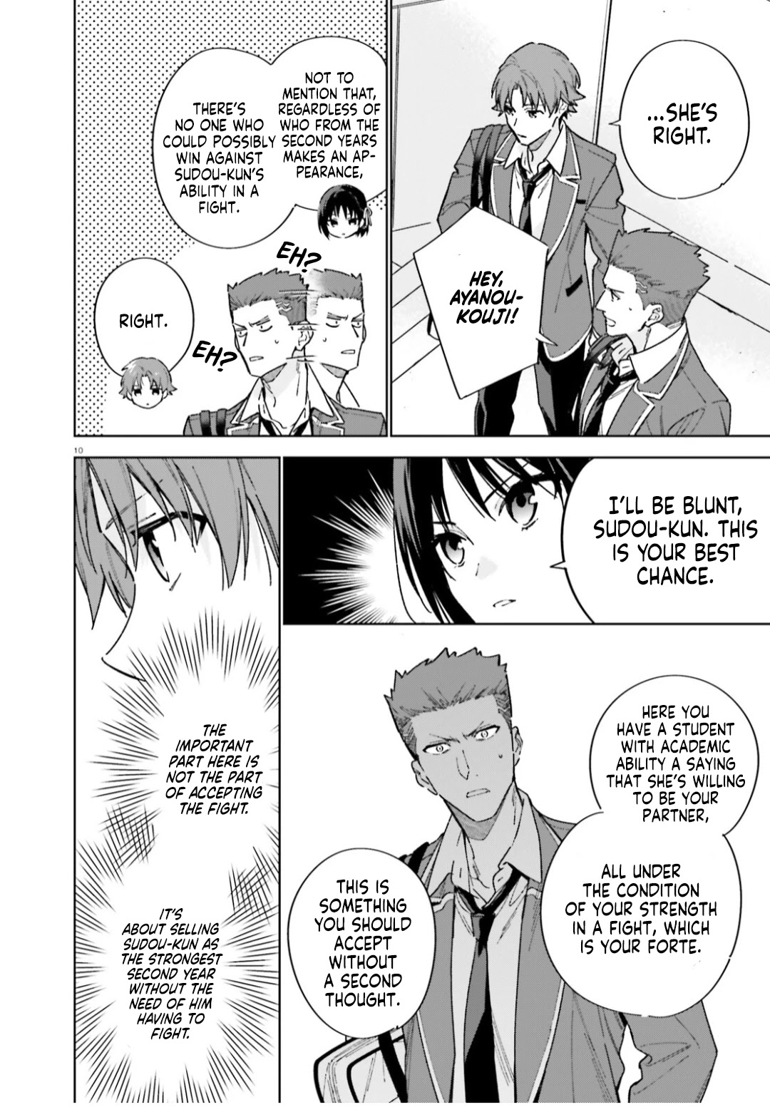 Youkoso Jitsuryoku Shijou Shugi no Kyoushitsu e: 2-nensei-hen chapter 5 page 11