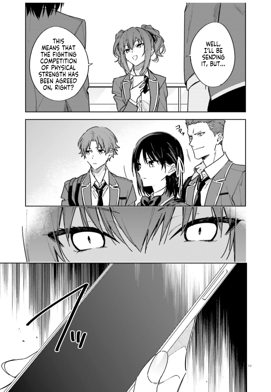 Youkoso Jitsuryoku Shijou Shugi no Kyoushitsu e: 2-nensei-hen chapter 5 page 14