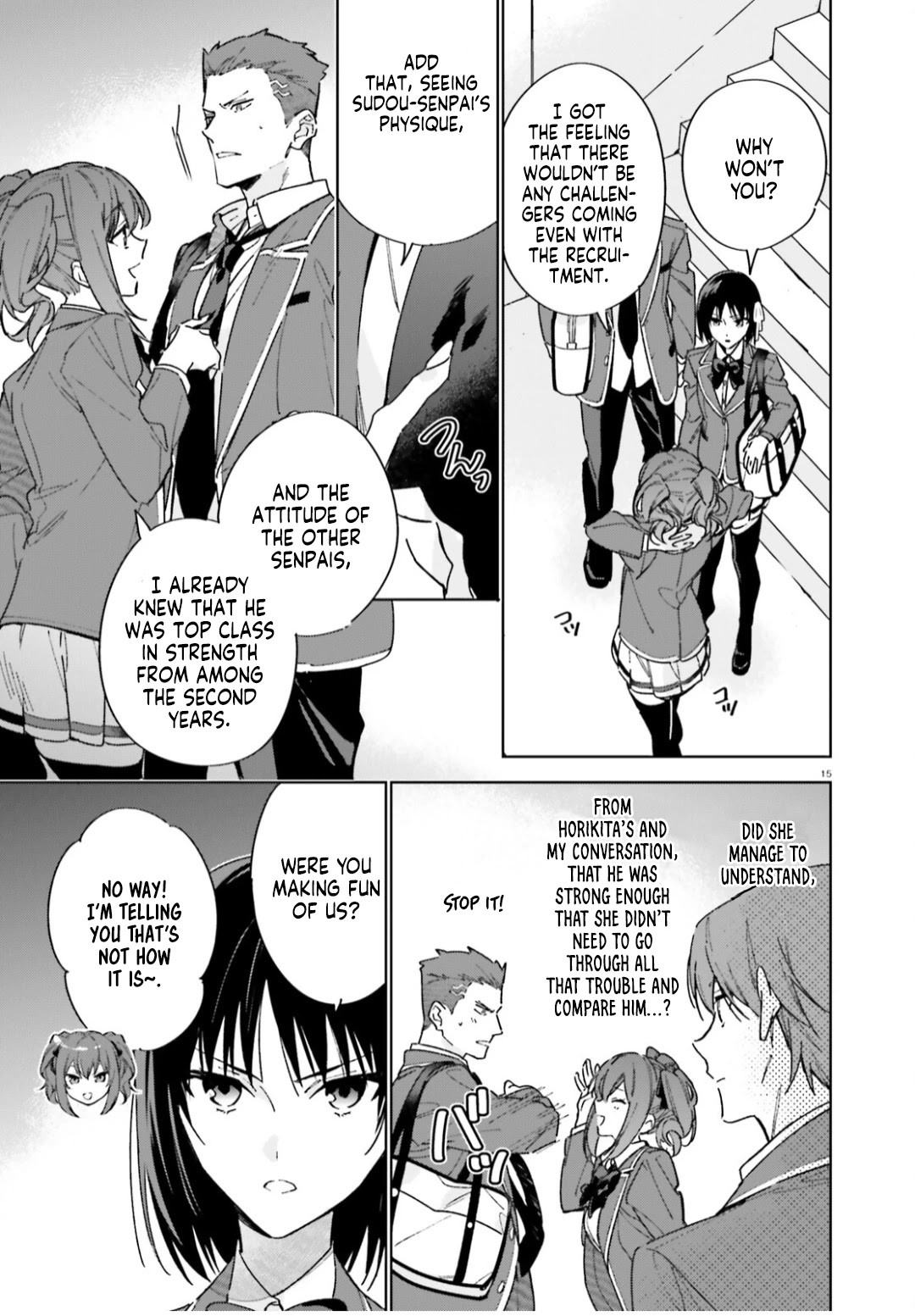 Youkoso Jitsuryoku Shijou Shugi no Kyoushitsu e: 2-nensei-hen chapter 5 page 16