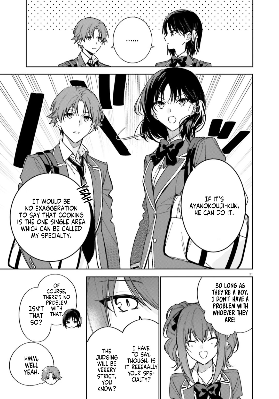 Youkoso Jitsuryoku Shijou Shugi no Kyoushitsu e: 2-nensei-hen chapter 5 page 22