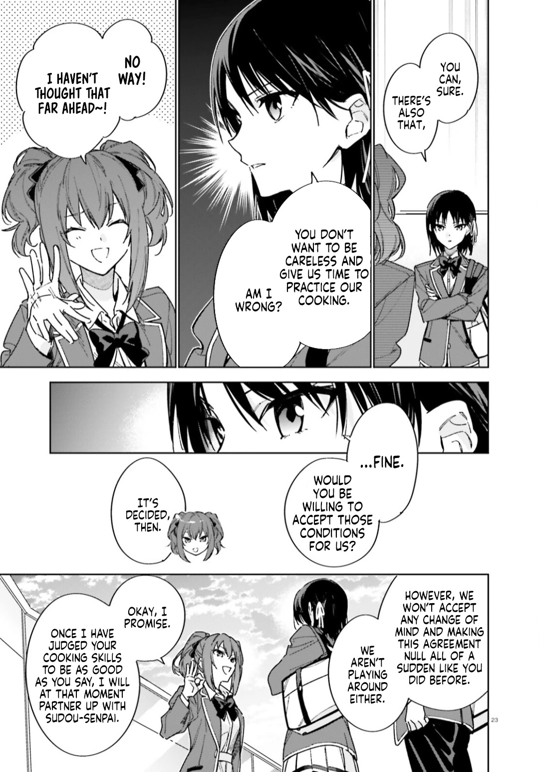 Youkoso Jitsuryoku Shijou Shugi no Kyoushitsu e: 2-nensei-hen chapter 5 page 24