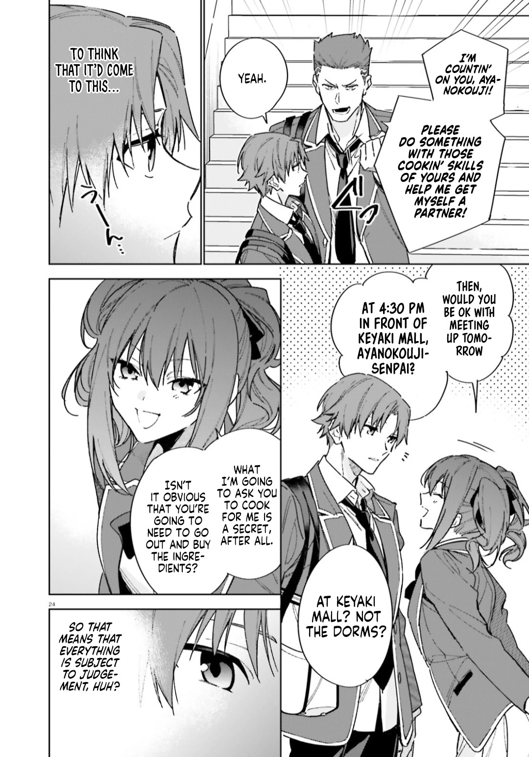 Youkoso Jitsuryoku Shijou Shugi no Kyoushitsu e: 2-nensei-hen chapter 5 page 25