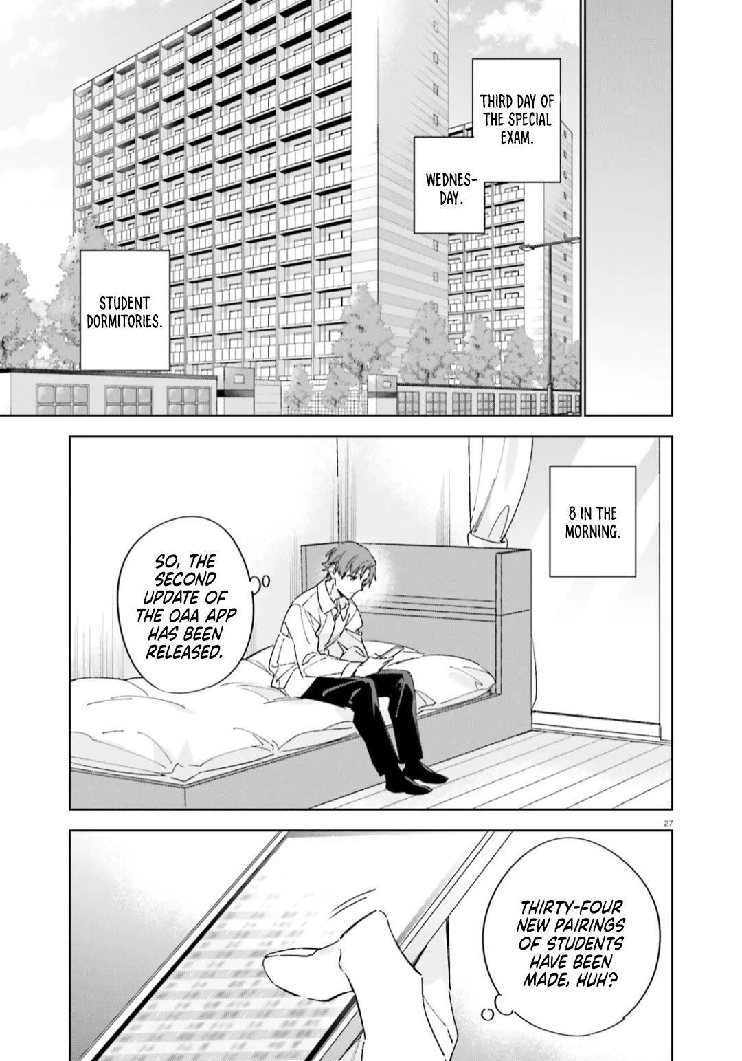 Youkoso Jitsuryoku Shijou Shugi no Kyoushitsu e: 2-nensei-hen chapter 5 page 28