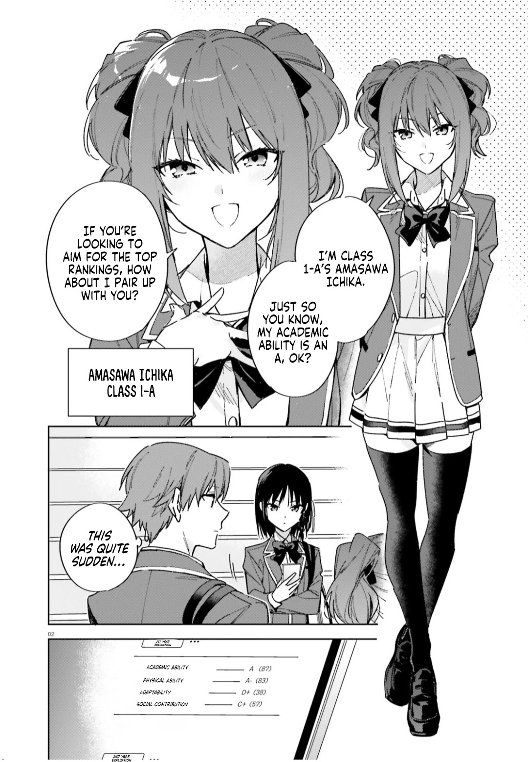 Youkoso Jitsuryoku Shijou Shugi no Kyoushitsu e: 2-nensei-hen chapter 5 page 3