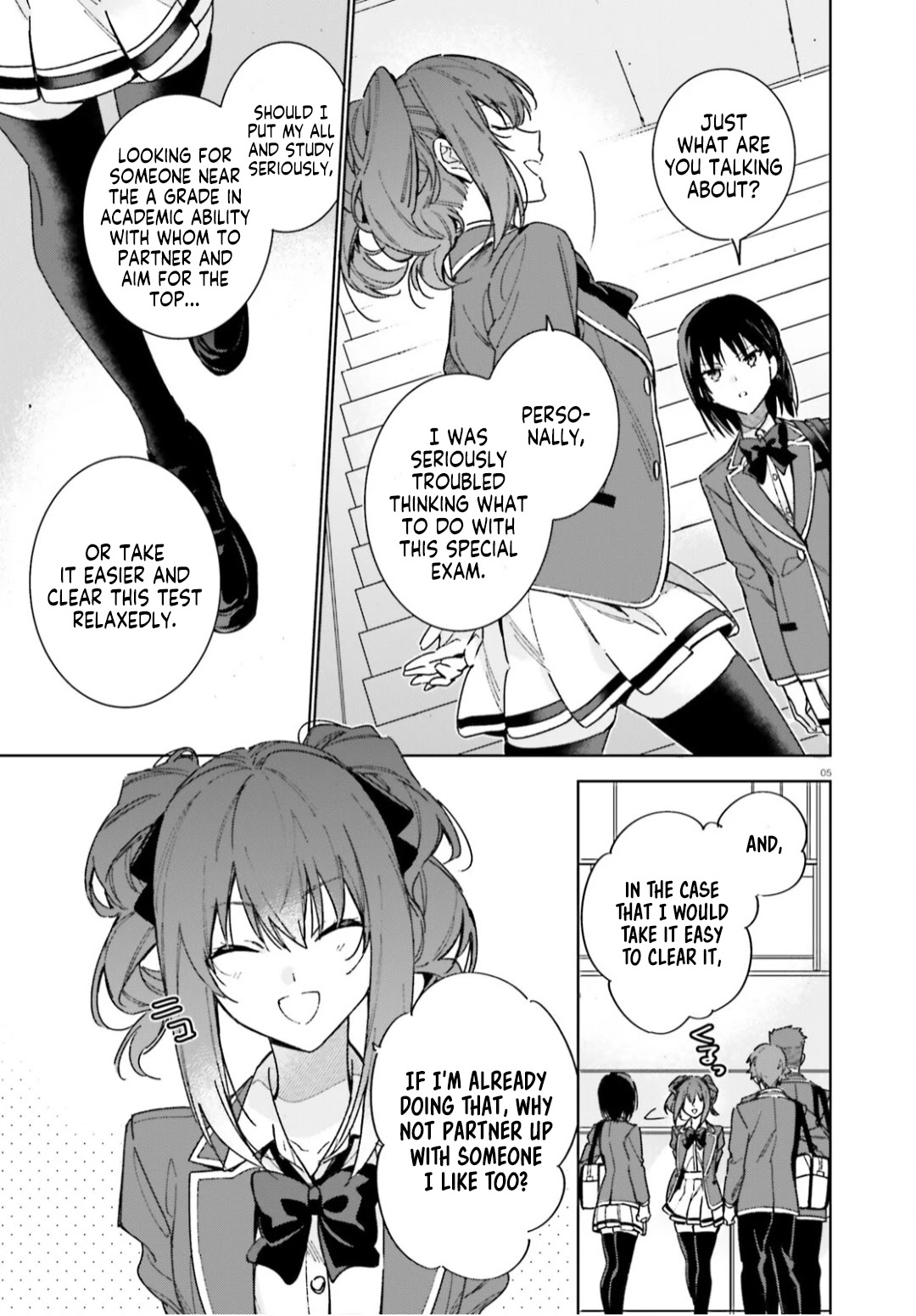 Youkoso Jitsuryoku Shijou Shugi no Kyoushitsu e: 2-nensei-hen chapter 5 page 6