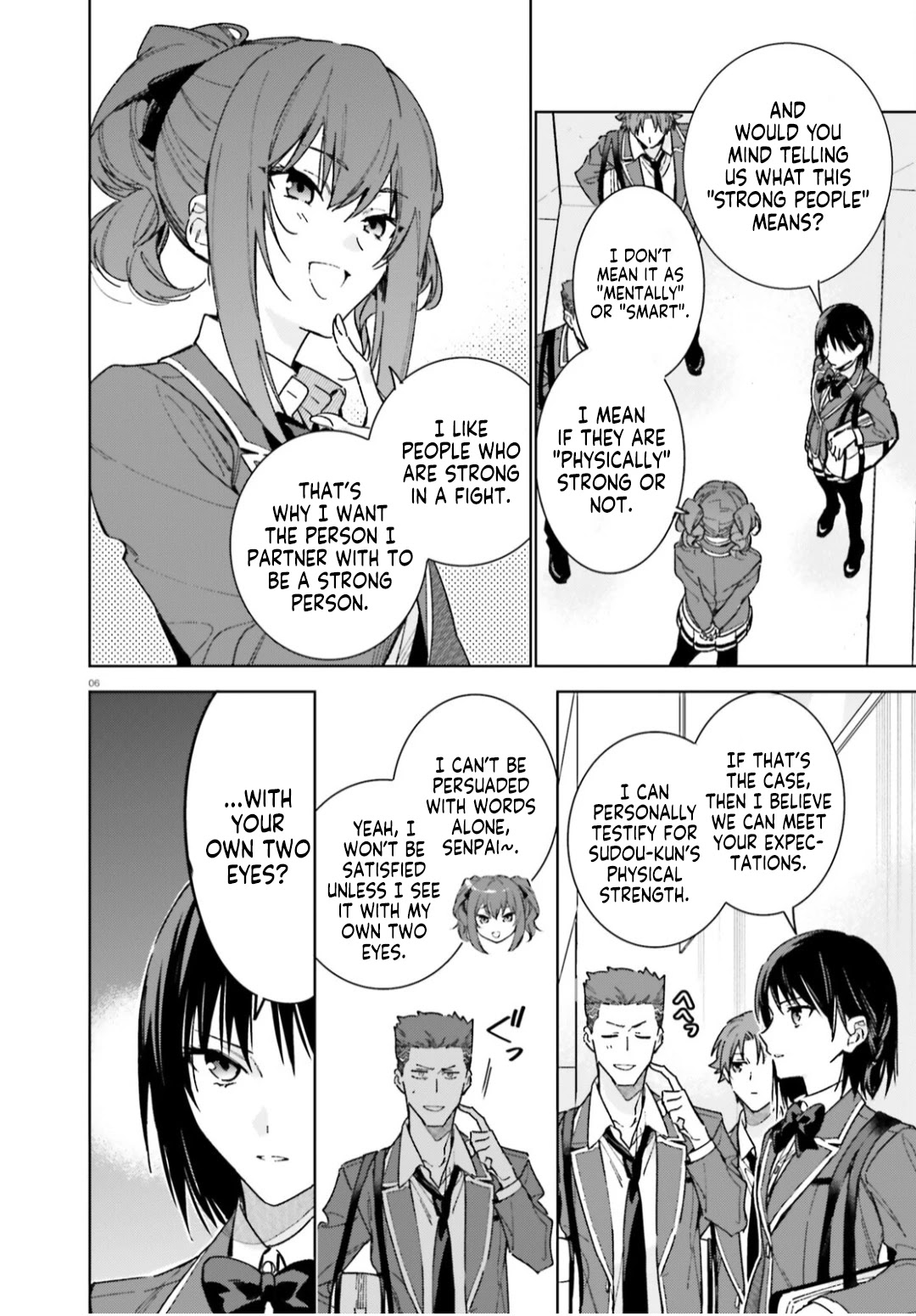 Youkoso Jitsuryoku Shijou Shugi no Kyoushitsu e: 2-nensei-hen chapter 5 page 7