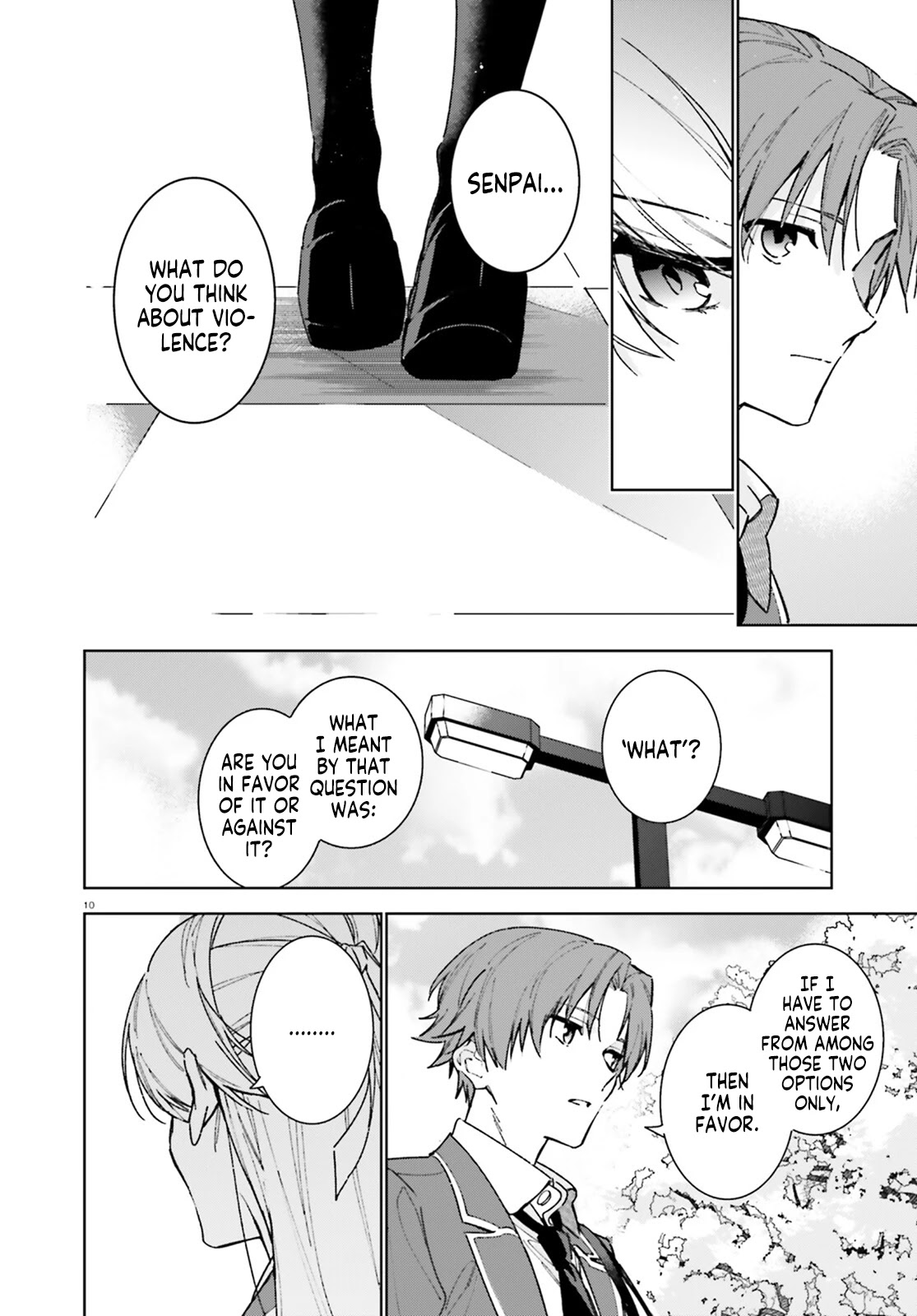 Youkoso Jitsuryoku Shijou Shugi no Kyoushitsu e: 2-nensei-hen chapter 6 page 11