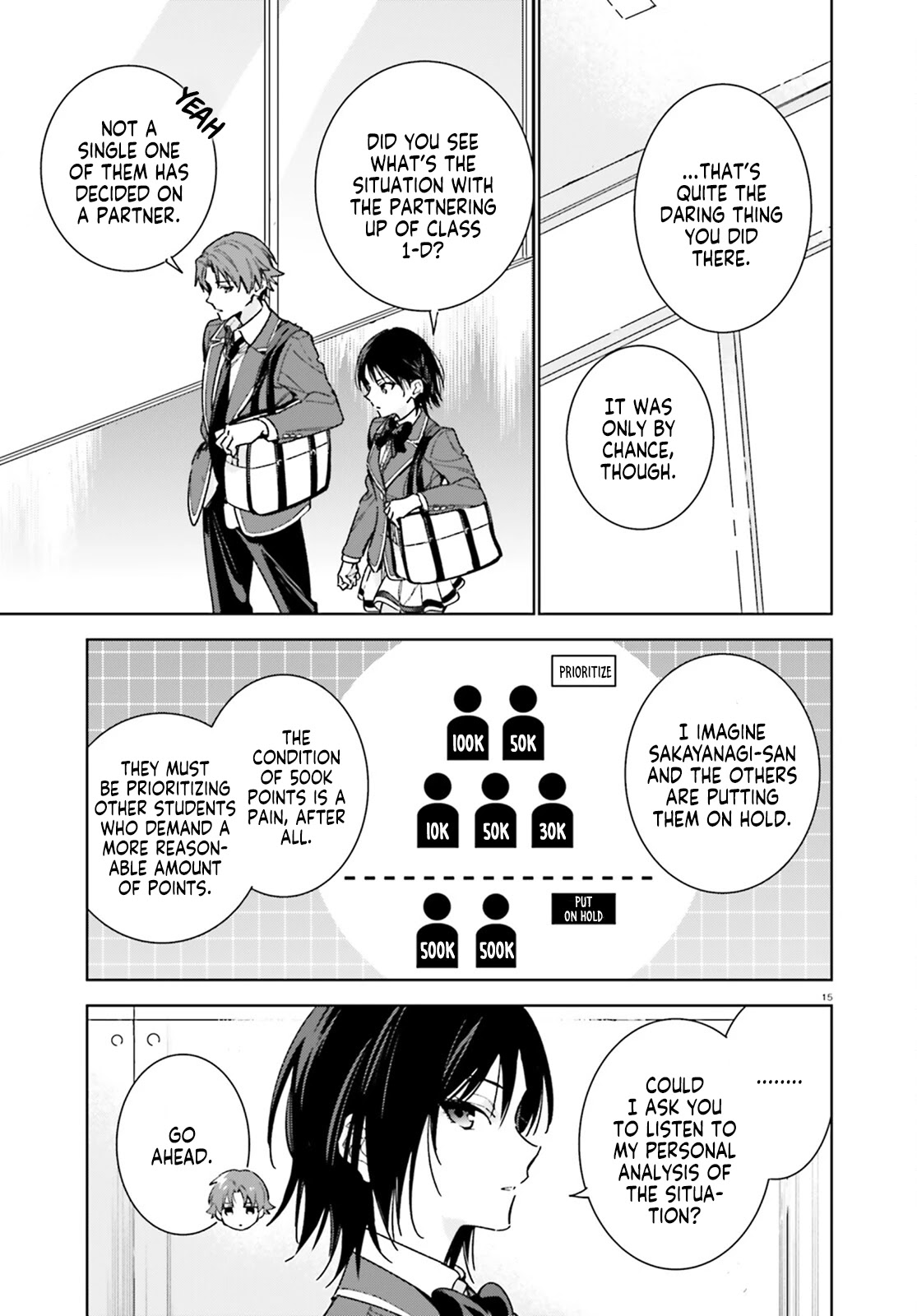 Youkoso Jitsuryoku Shijou Shugi no Kyoushitsu e: 2-nensei-hen chapter 6 page 16