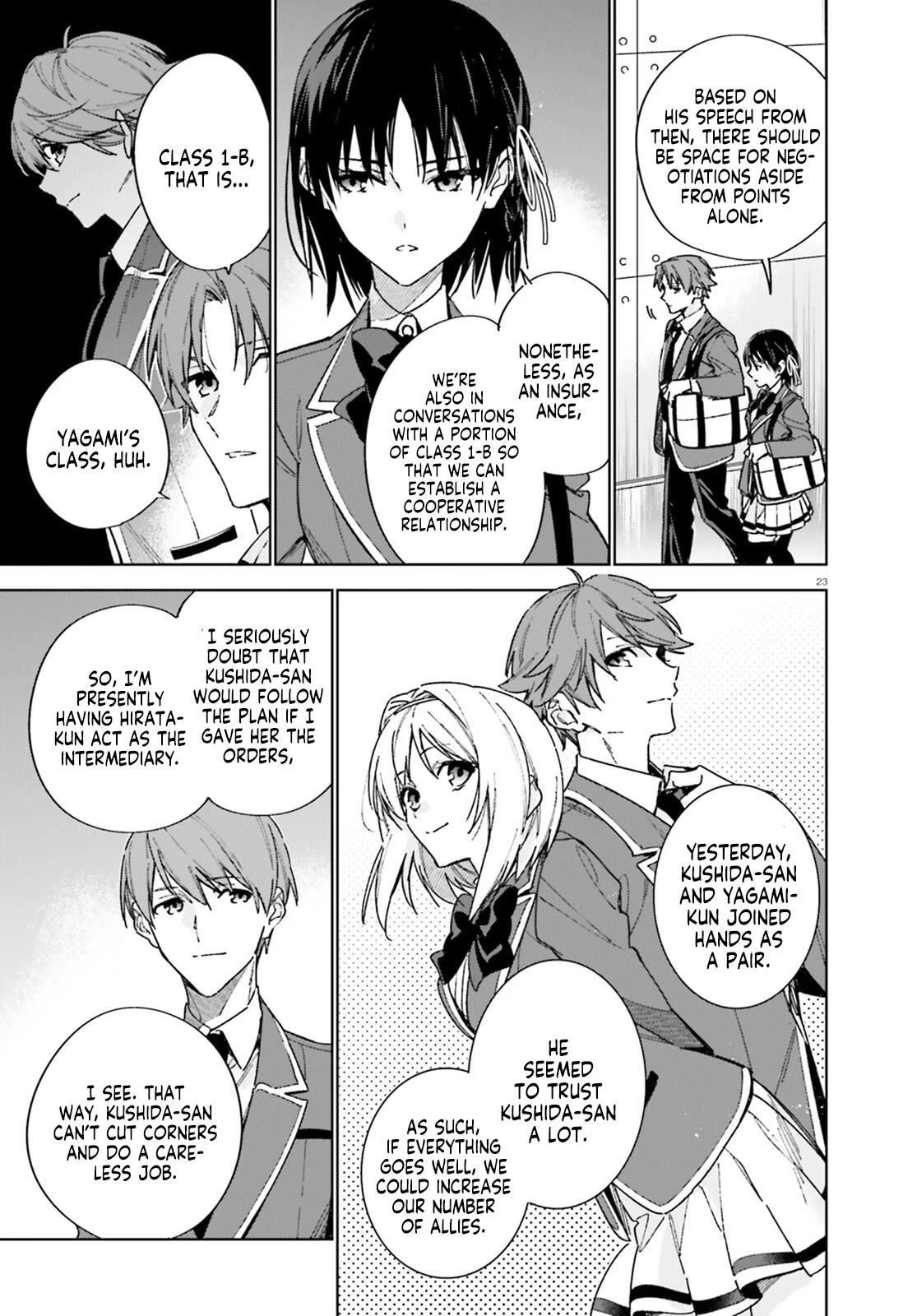 Youkoso Jitsuryoku Shijou Shugi no Kyoushitsu e: 2-nensei-hen chapter 6 page 24