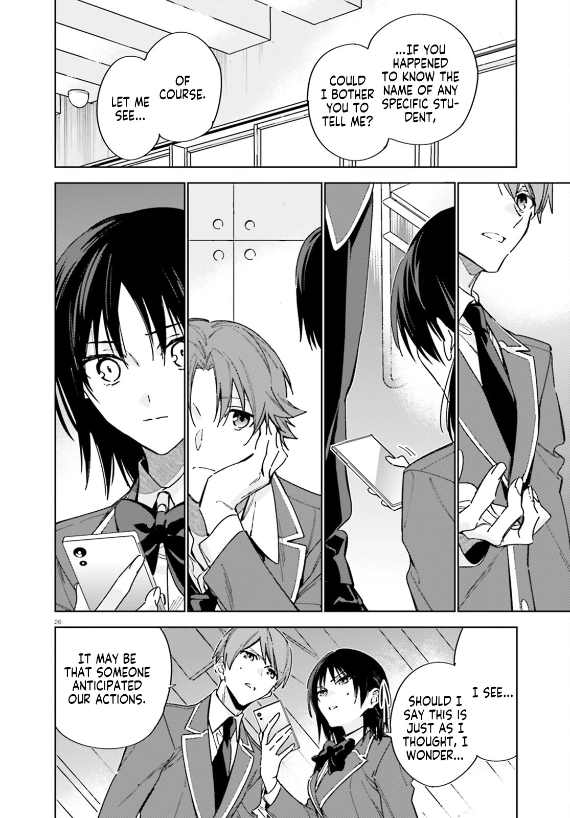 Youkoso Jitsuryoku Shijou Shugi no Kyoushitsu e: 2-nensei-hen chapter 6 page 27