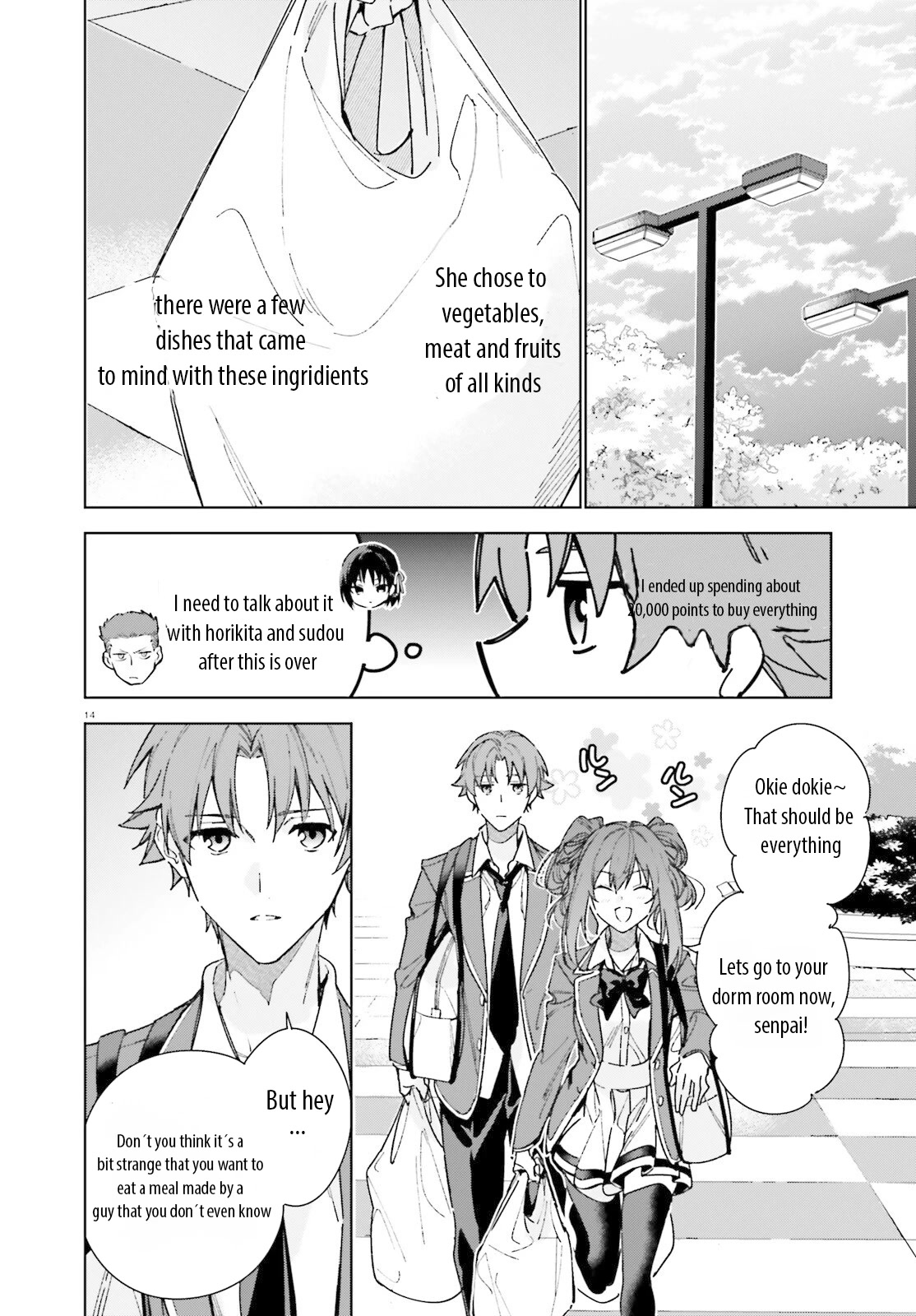 Youkoso Jitsuryoku Shijou Shugi no Kyoushitsu e: 2-nensei-hen chapter 7 page 12