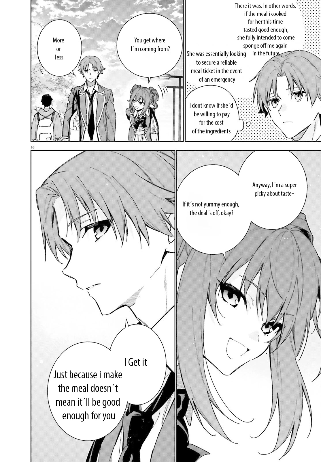 Youkoso Jitsuryoku Shijou Shugi no Kyoushitsu e: 2-nensei-hen chapter 7 page 14