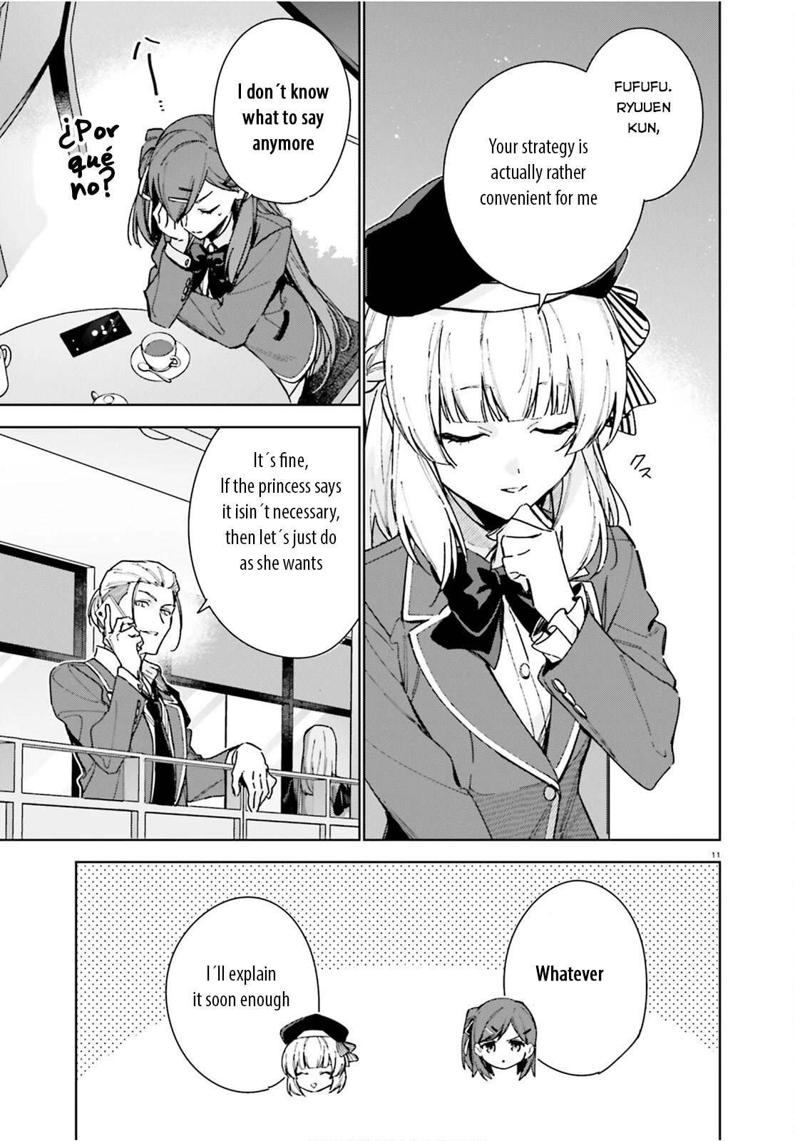 Youkoso Jitsuryoku Shijou Shugi no Kyoushitsu e: 2-nensei-hen chapter 8.5 page 11