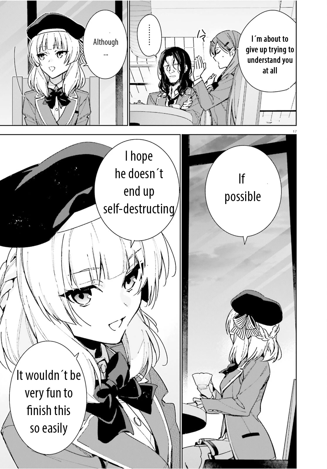 Youkoso Jitsuryoku Shijou Shugi no Kyoushitsu e: 2-nensei-hen chapter 8.5 page 17