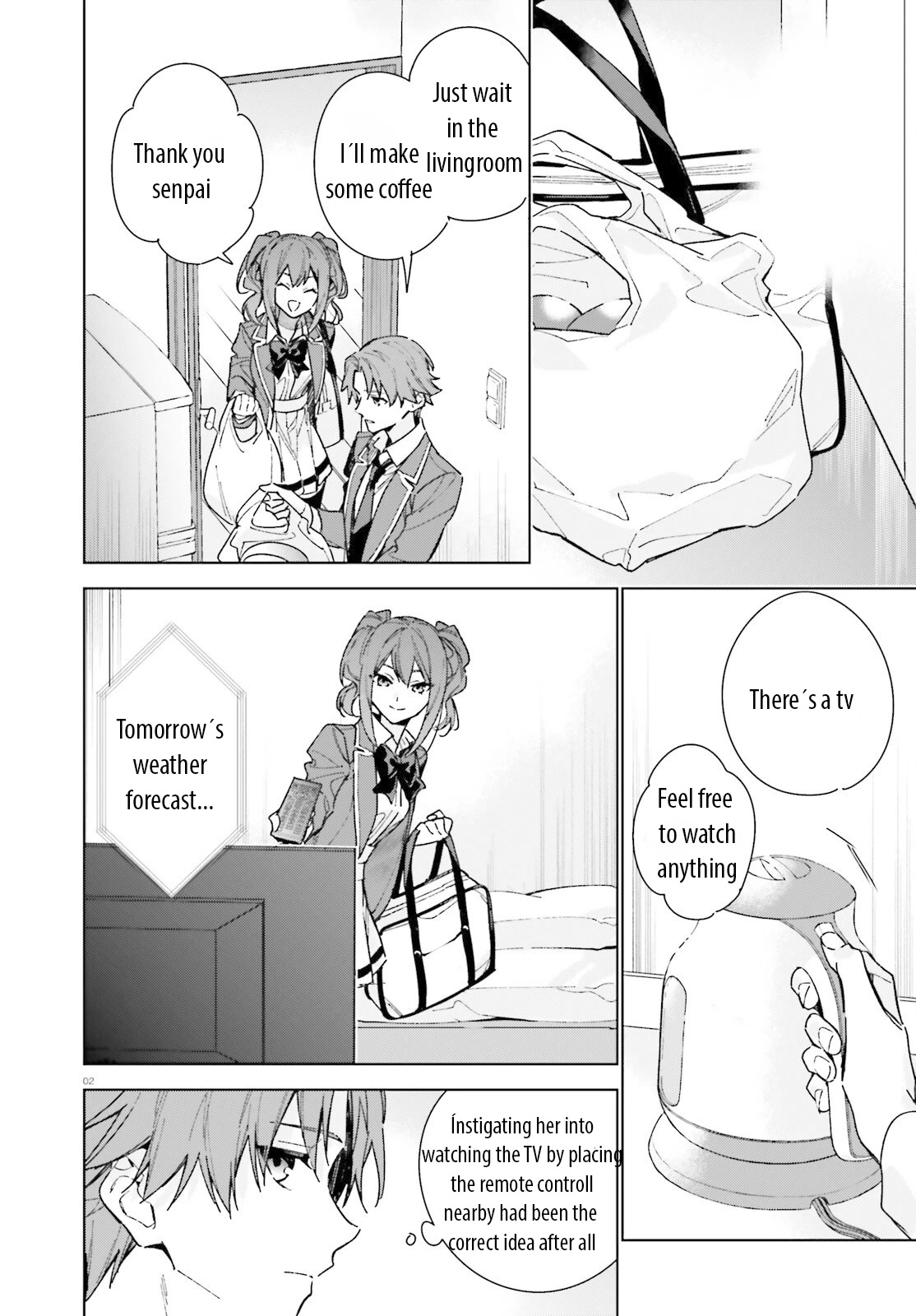 Youkoso Jitsuryoku Shijou Shugi no Kyoushitsu e: 2-nensei-hen chapter 8 page 2