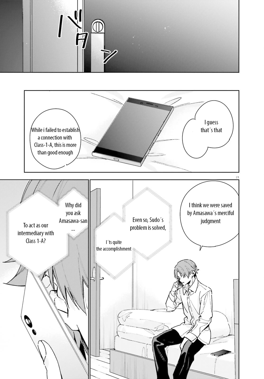 Youkoso Jitsuryoku Shijou Shugi no Kyoushitsu e: 2-nensei-hen chapter 8 page 21