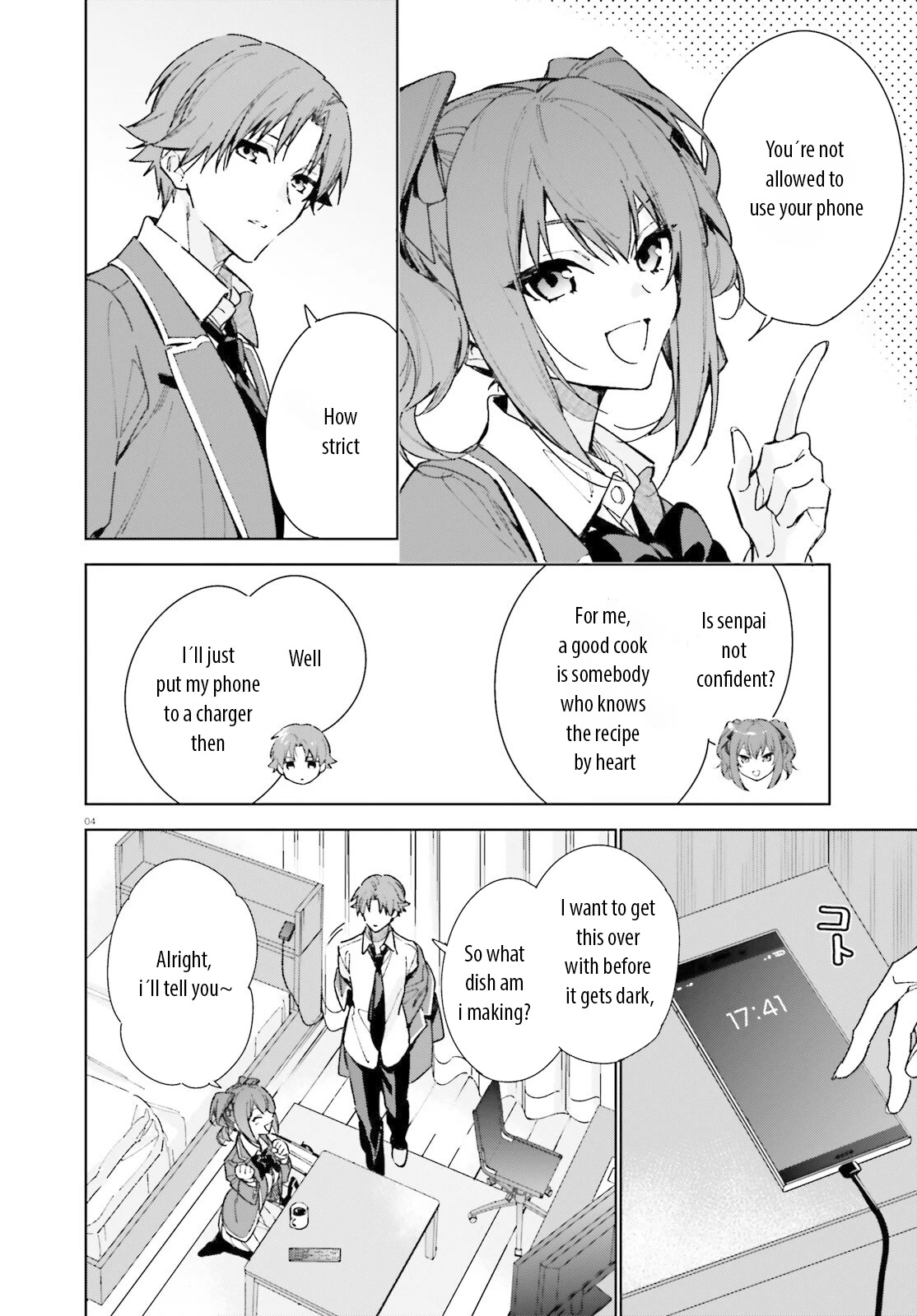 Youkoso Jitsuryoku Shijou Shugi no Kyoushitsu e: 2-nensei-hen chapter 8 page 4