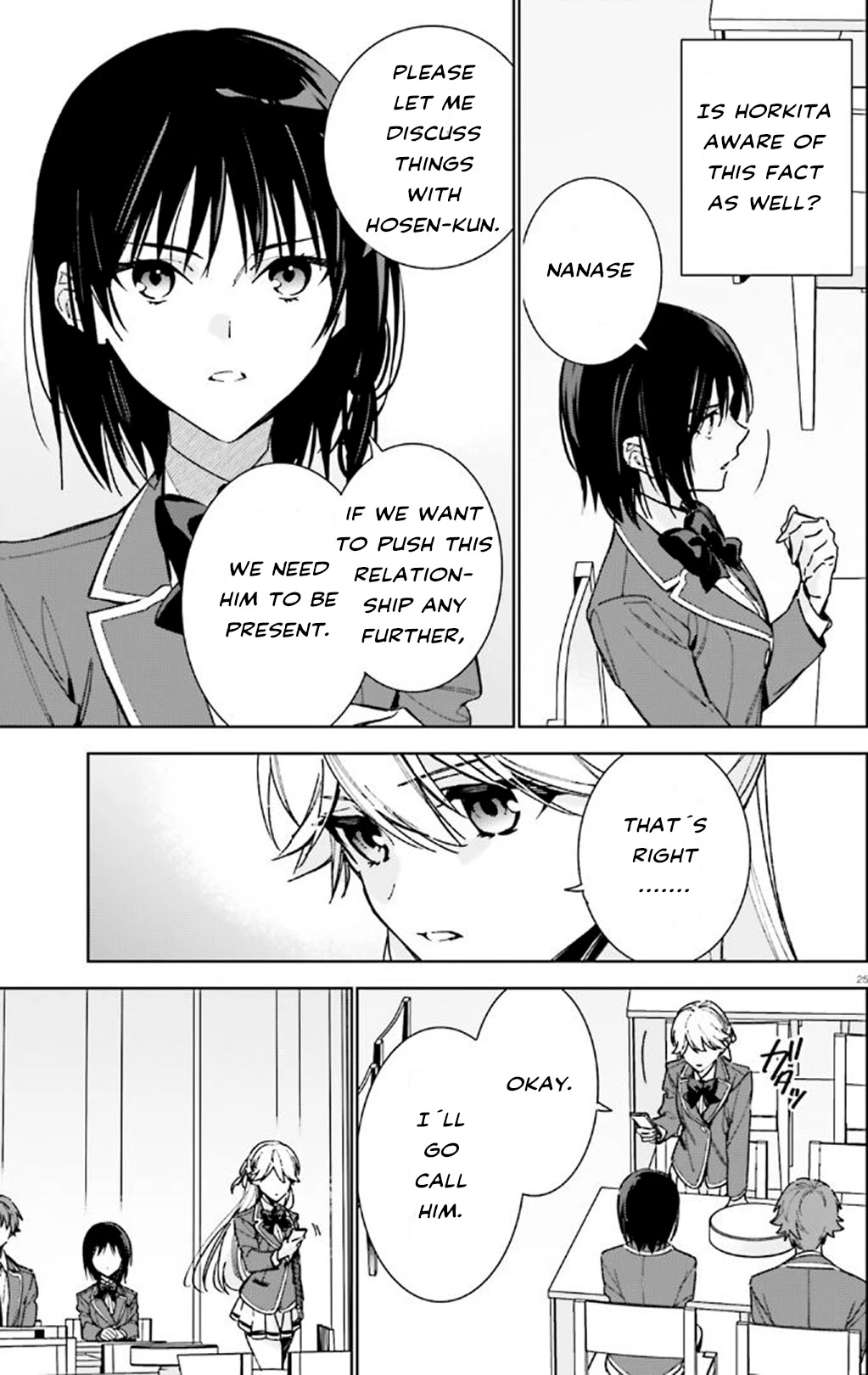 Youkoso Jitsuryoku Shijou Shugi no Kyoushitsu e: 2-nensei-hen chapter 9 page 25
