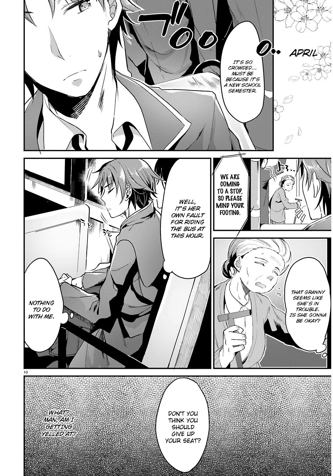 Youkoso Jitsuryoku Shijou Shugi no Kyoushitsu e chapter 1 page 11