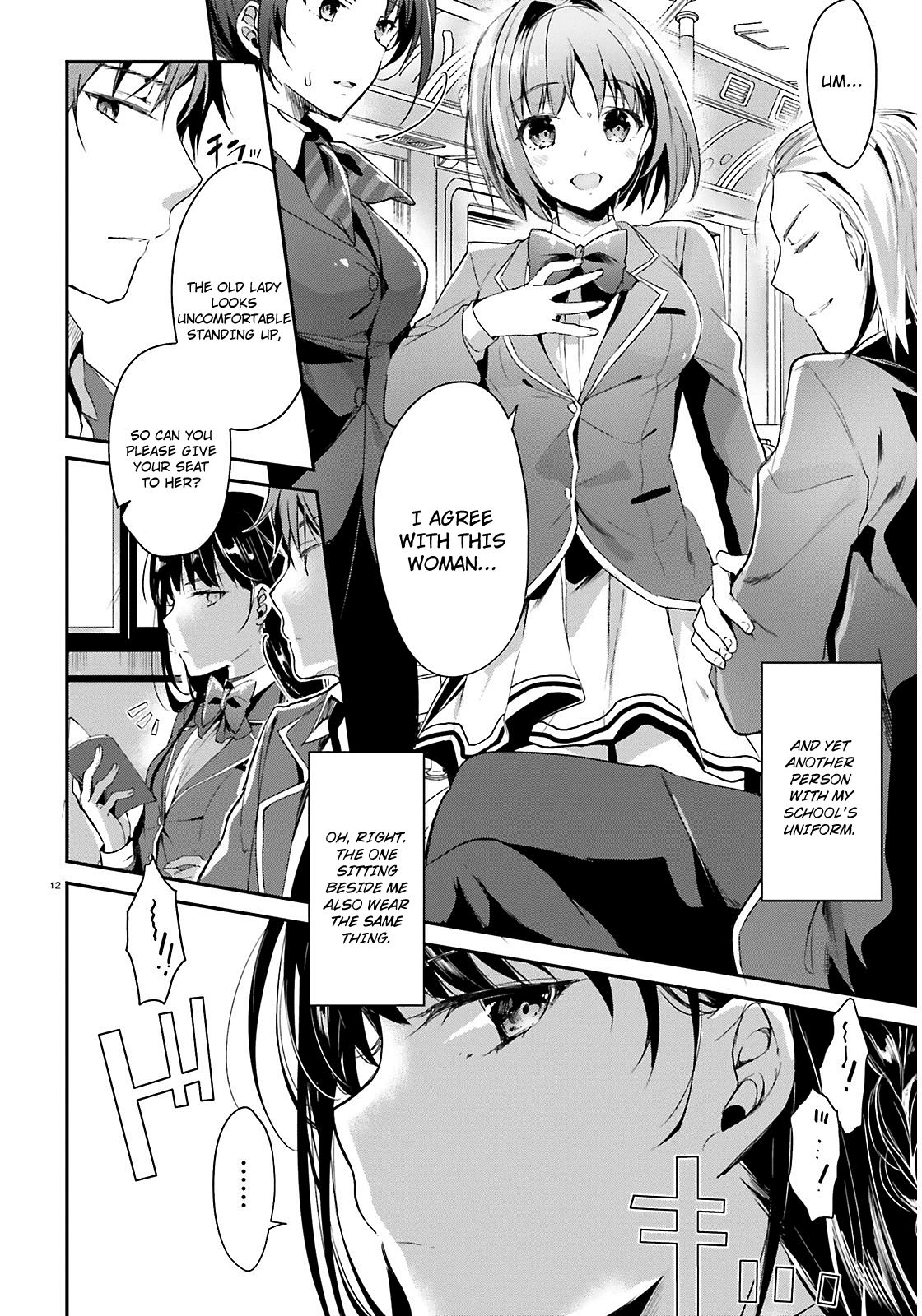 Youkoso Jitsuryoku Shijou Shugi no Kyoushitsu e chapter 1 page 13