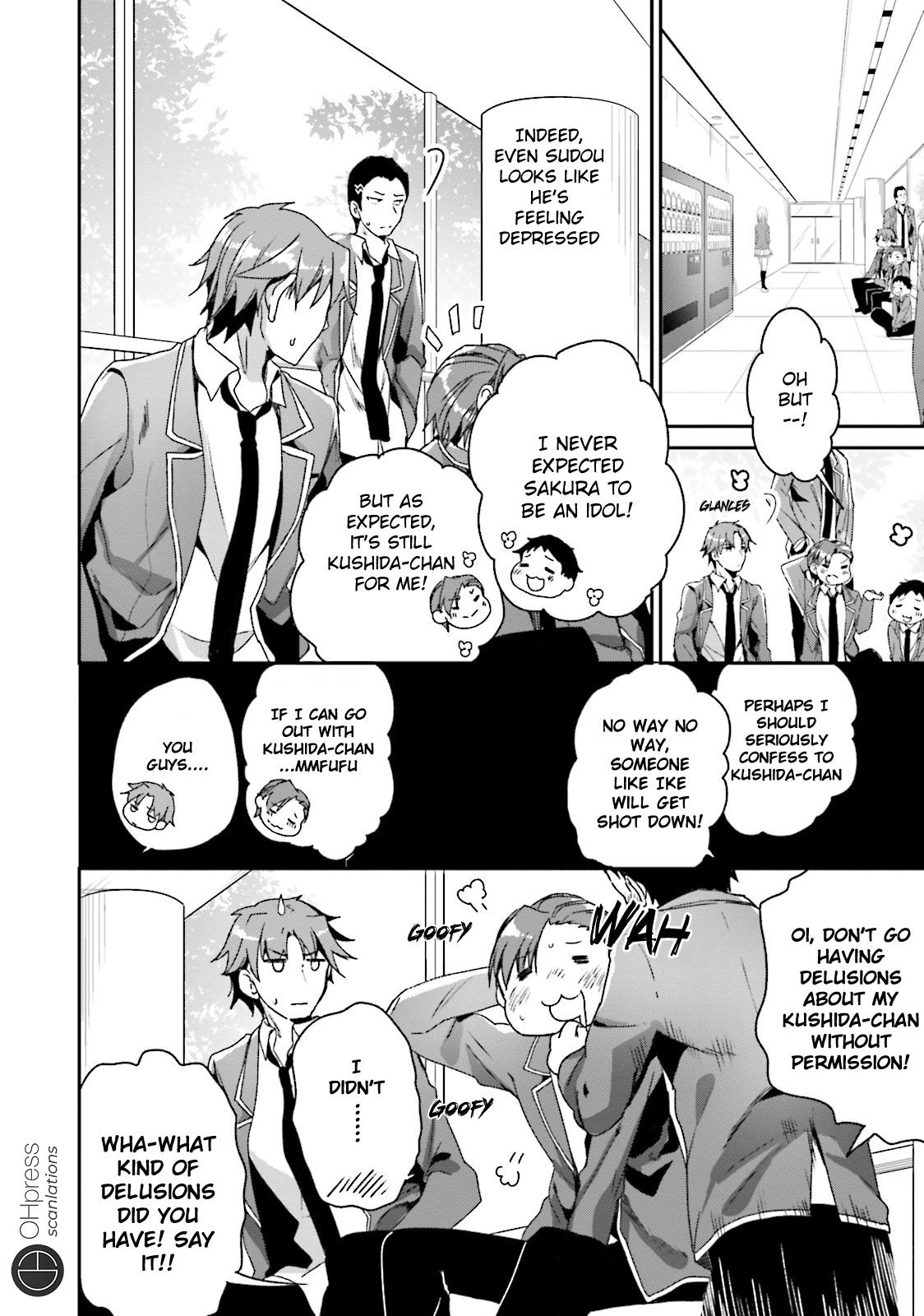 Youkoso Jitsuryoku Shijou Shugi no Kyoushitsu e chapter 10 page 18