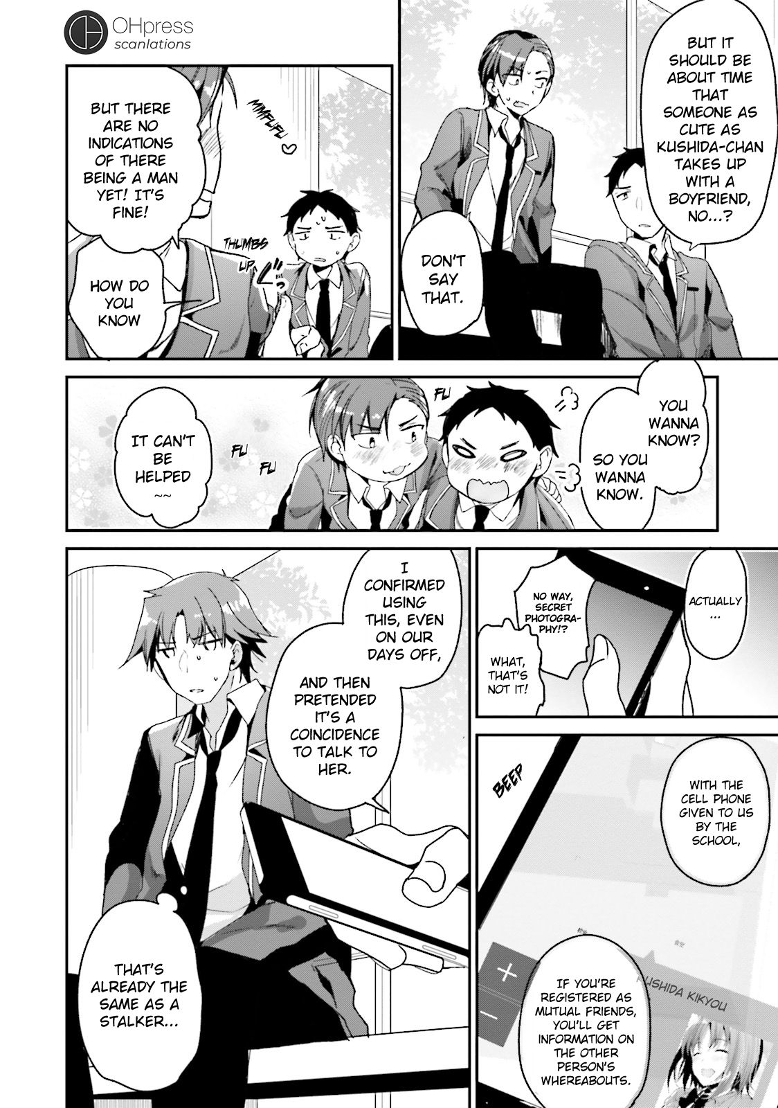 Youkoso Jitsuryoku Shijou Shugi no Kyoushitsu e chapter 10 page 20