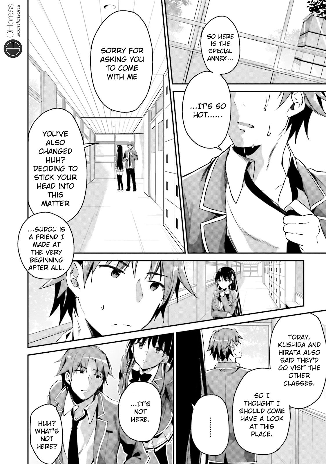 Youkoso Jitsuryoku Shijou Shugi no Kyoushitsu e chapter 10 page 22