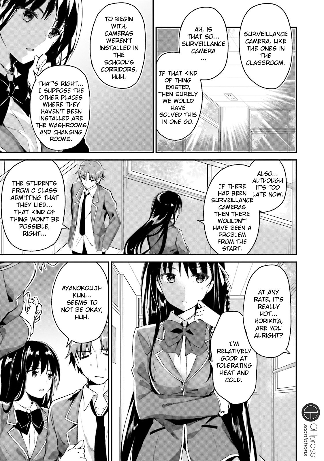 Youkoso Jitsuryoku Shijou Shugi no Kyoushitsu e chapter 10 page 23