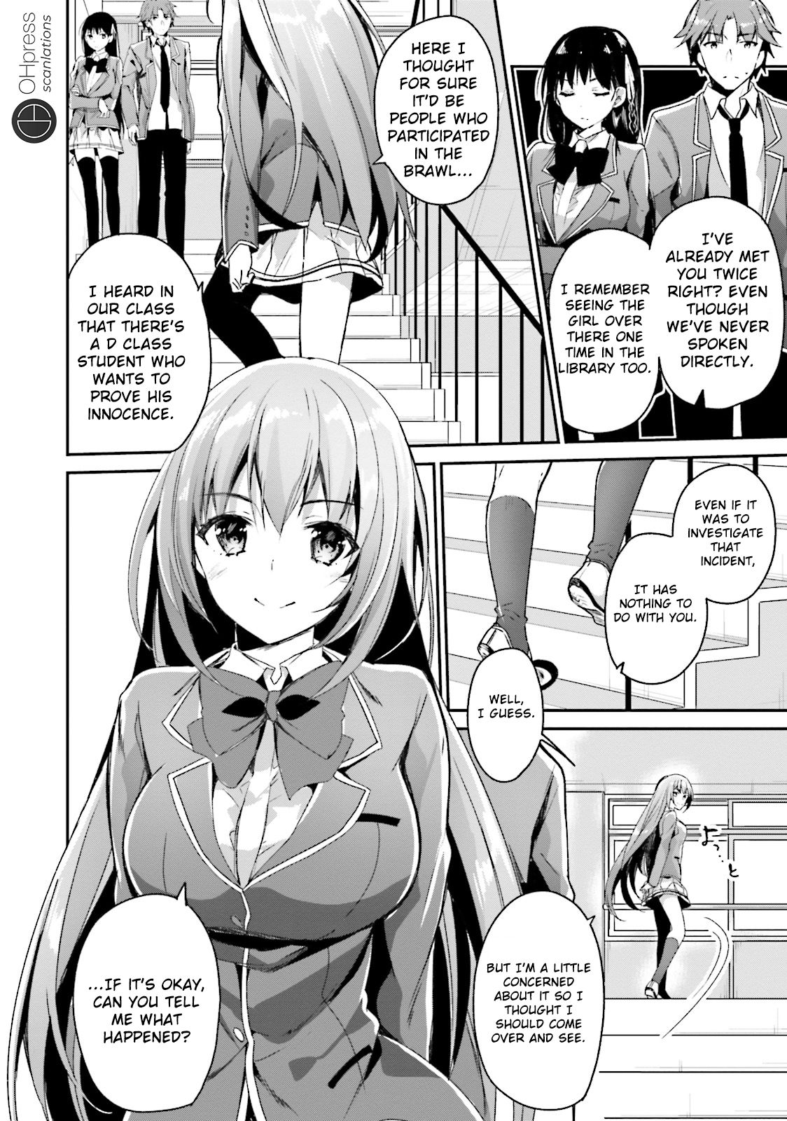 Youkoso Jitsuryoku Shijou Shugi no Kyoushitsu e chapter 10 page 28
