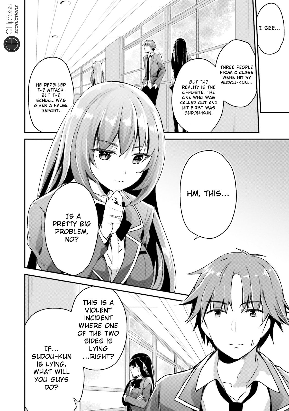 Youkoso Jitsuryoku Shijou Shugi no Kyoushitsu e chapter 10 page 30