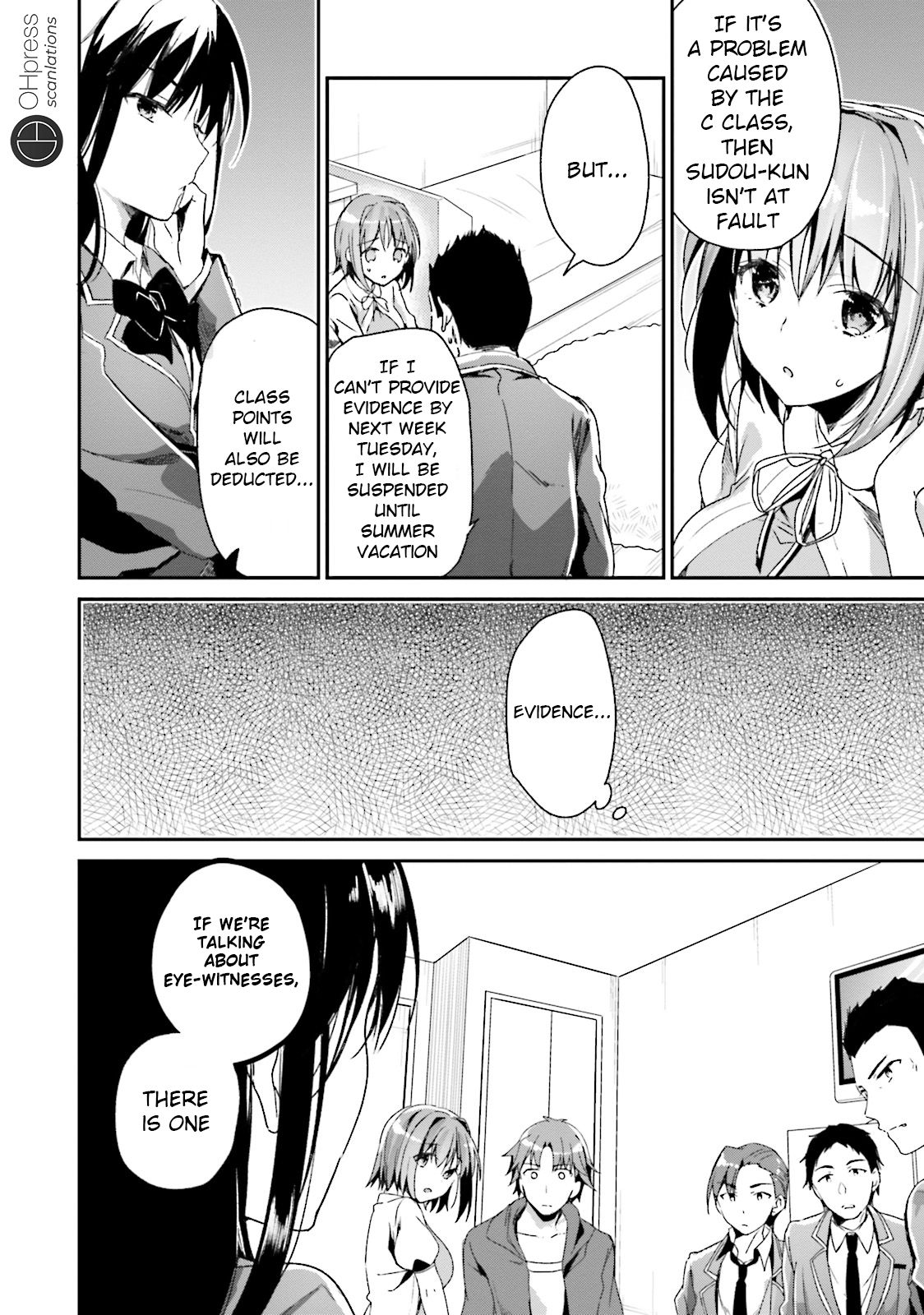 Youkoso Jitsuryoku Shijou Shugi no Kyoushitsu e chapter 10 page 6