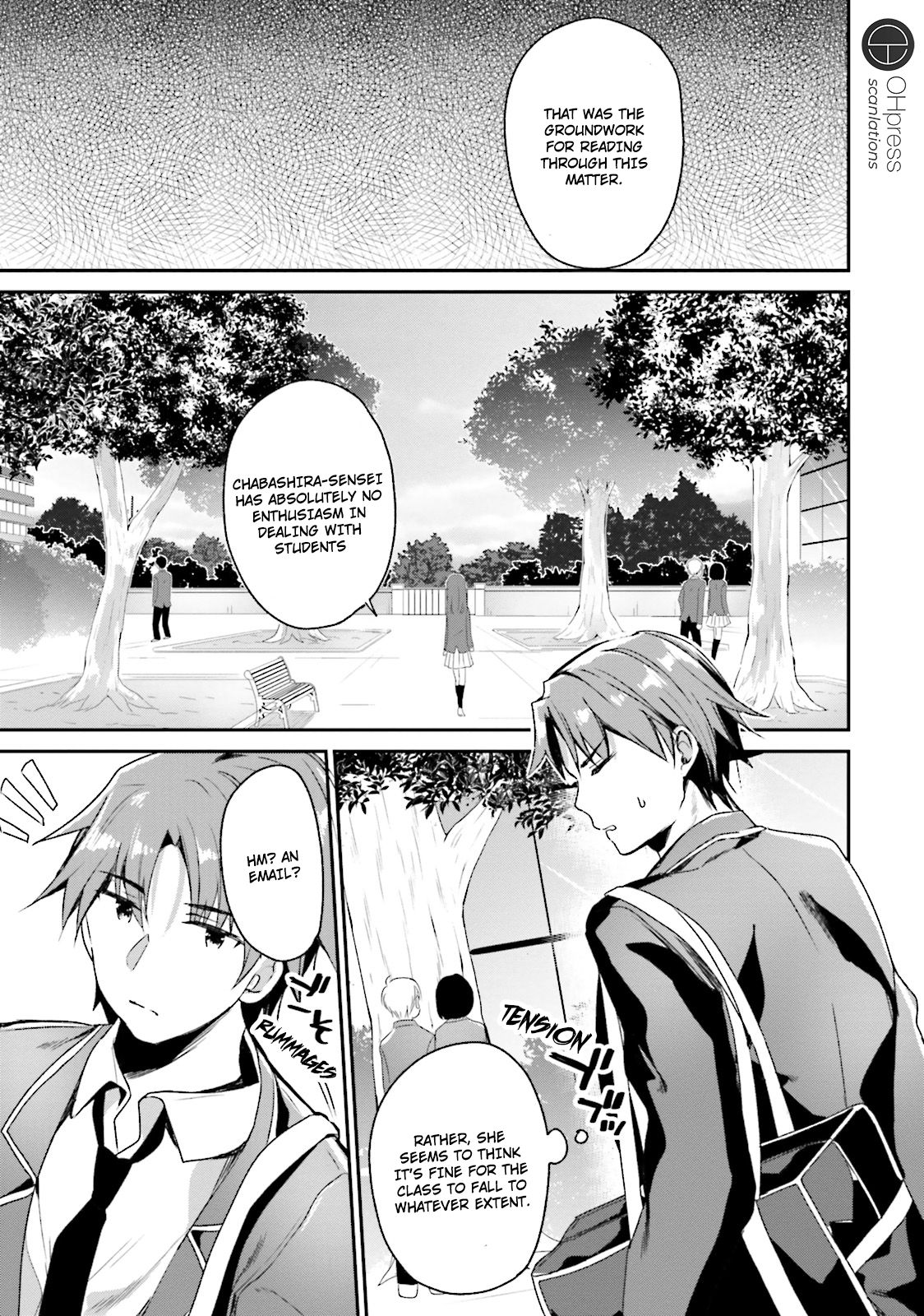 Youkoso Jitsuryoku Shijou Shugi no Kyoushitsu e chapter 11 page 11