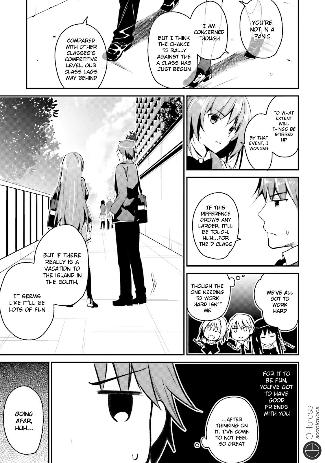 Youkoso Jitsuryoku Shijou Shugi no Kyoushitsu e chapter 11 page 21