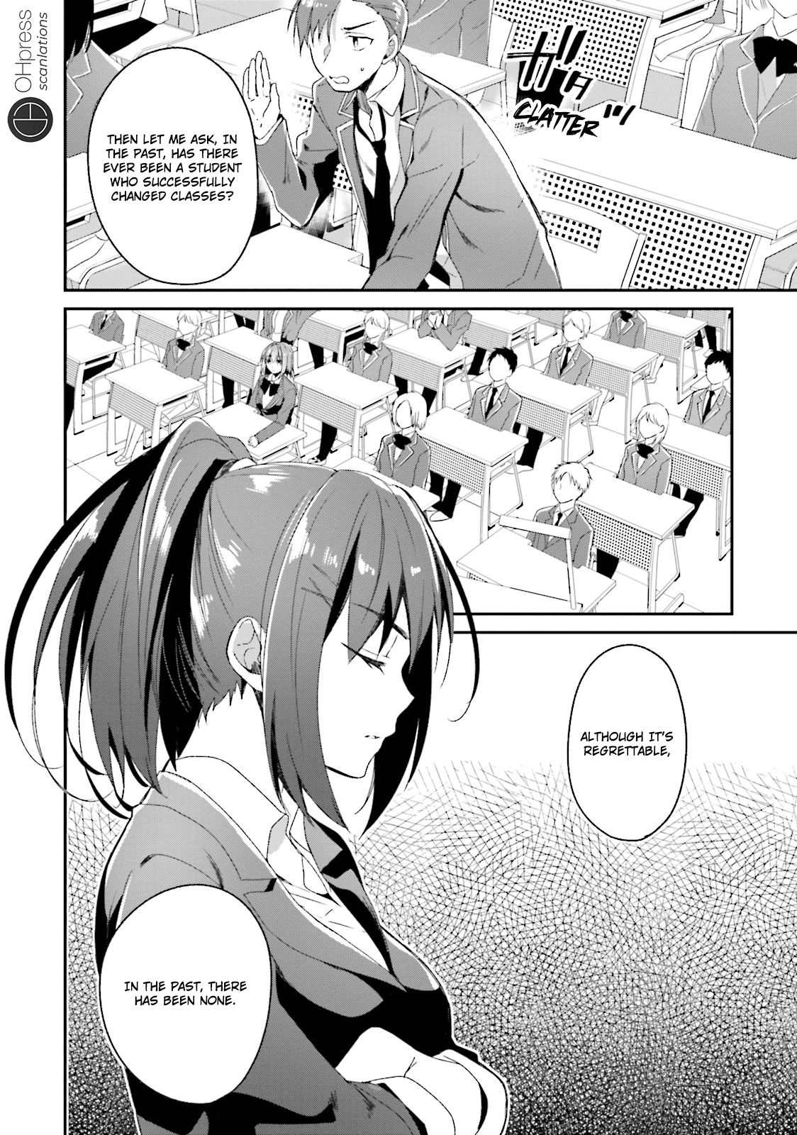 Youkoso Jitsuryoku Shijou Shugi no Kyoushitsu e chapter 11 page 6