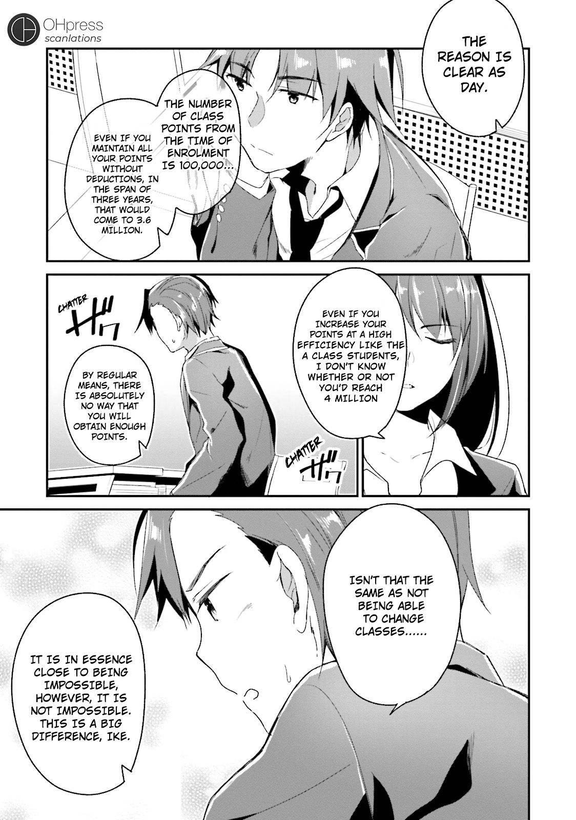 Youkoso Jitsuryoku Shijou Shugi no Kyoushitsu e chapter 11 page 7