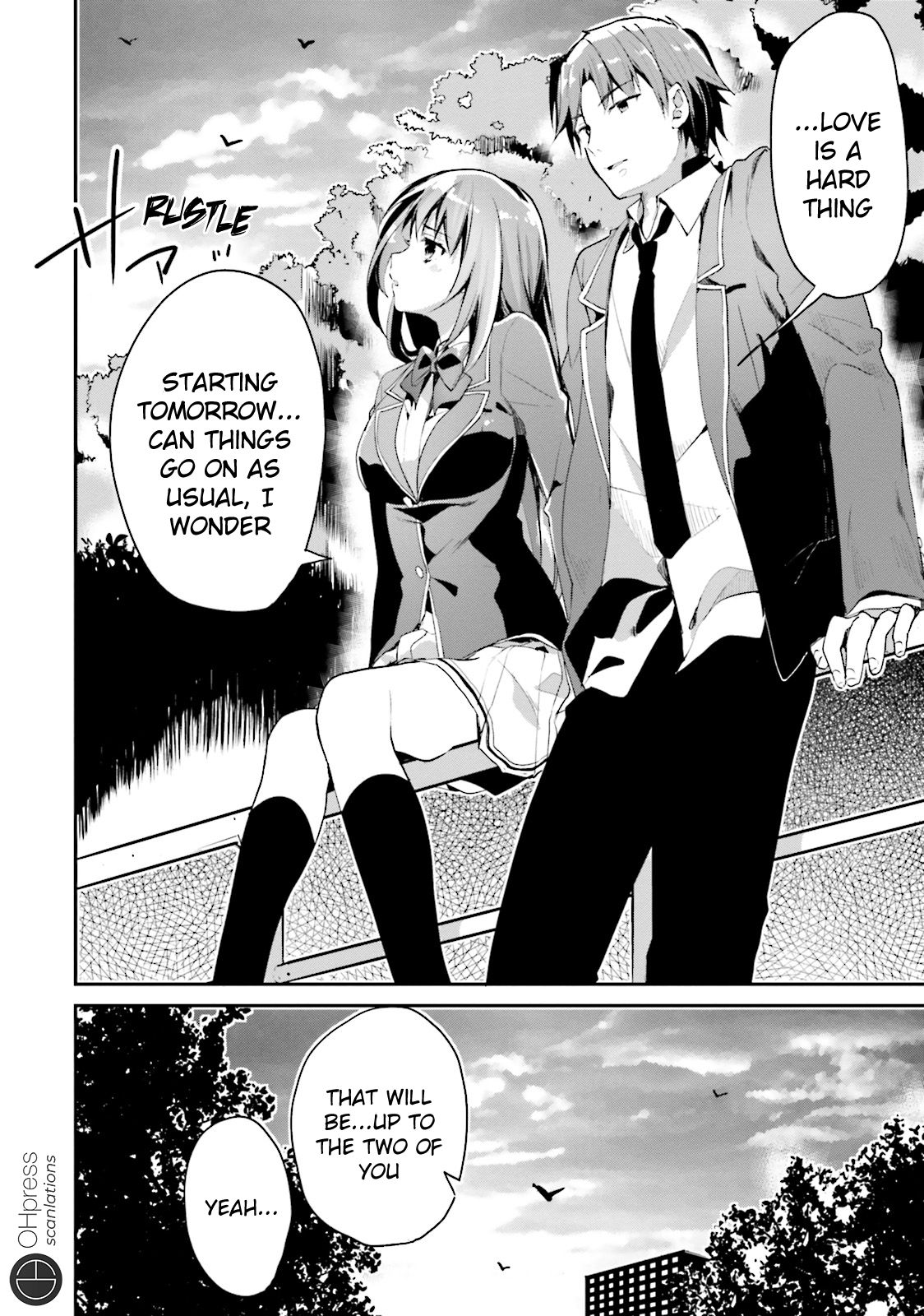 Youkoso Jitsuryoku Shijou Shugi no Kyoushitsu e chapter 12 page 10