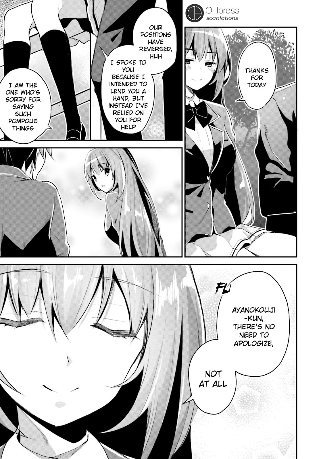 Youkoso Jitsuryoku Shijou Shugi no Kyoushitsu e chapter 12 page 11