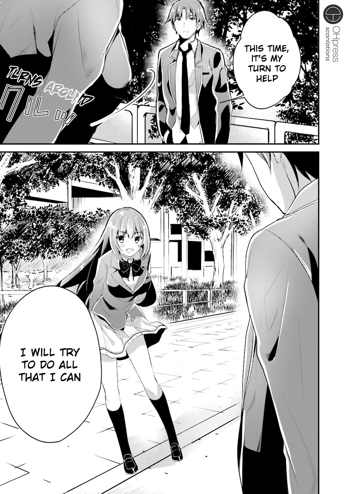 Youkoso Jitsuryoku Shijou Shugi no Kyoushitsu e chapter 12 page 13