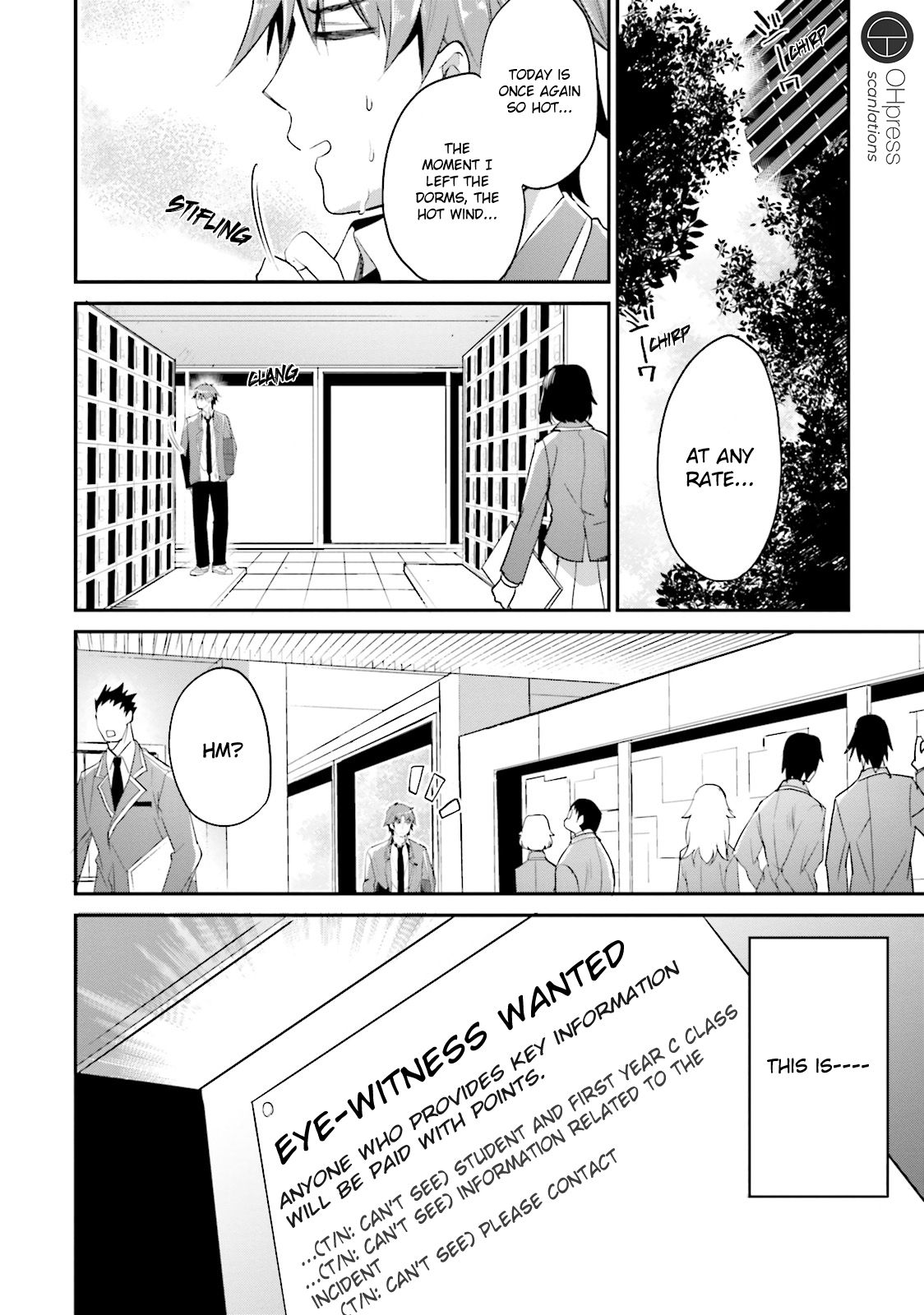 Youkoso Jitsuryoku Shijou Shugi no Kyoushitsu e chapter 12 page 16