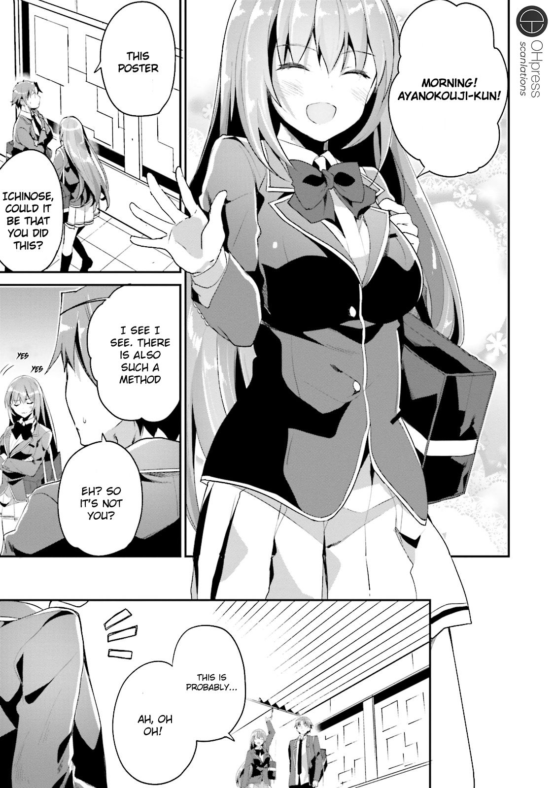 Youkoso Jitsuryoku Shijou Shugi no Kyoushitsu e chapter 12 page 17