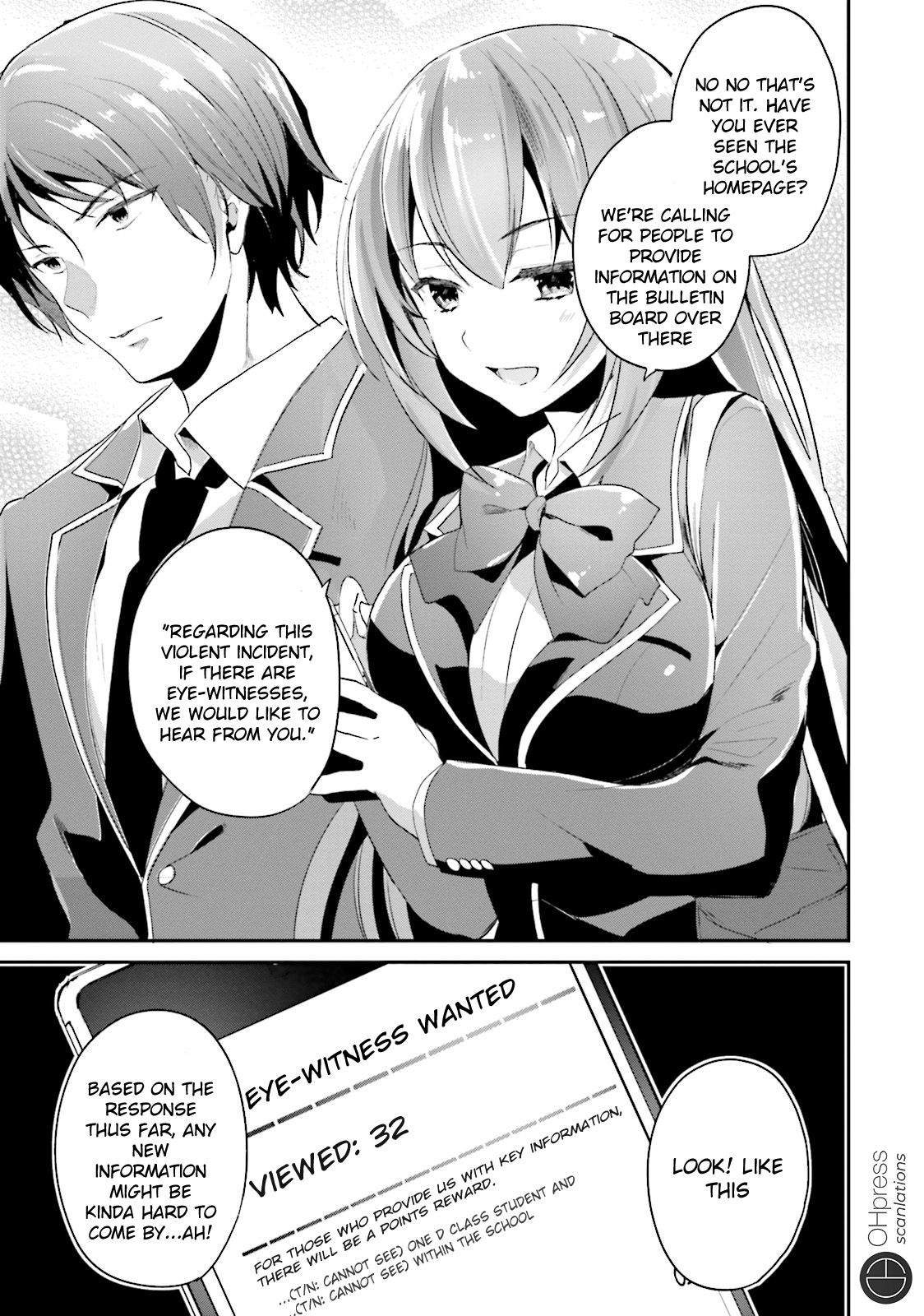 Youkoso Jitsuryoku Shijou Shugi no Kyoushitsu e chapter 12 page 19