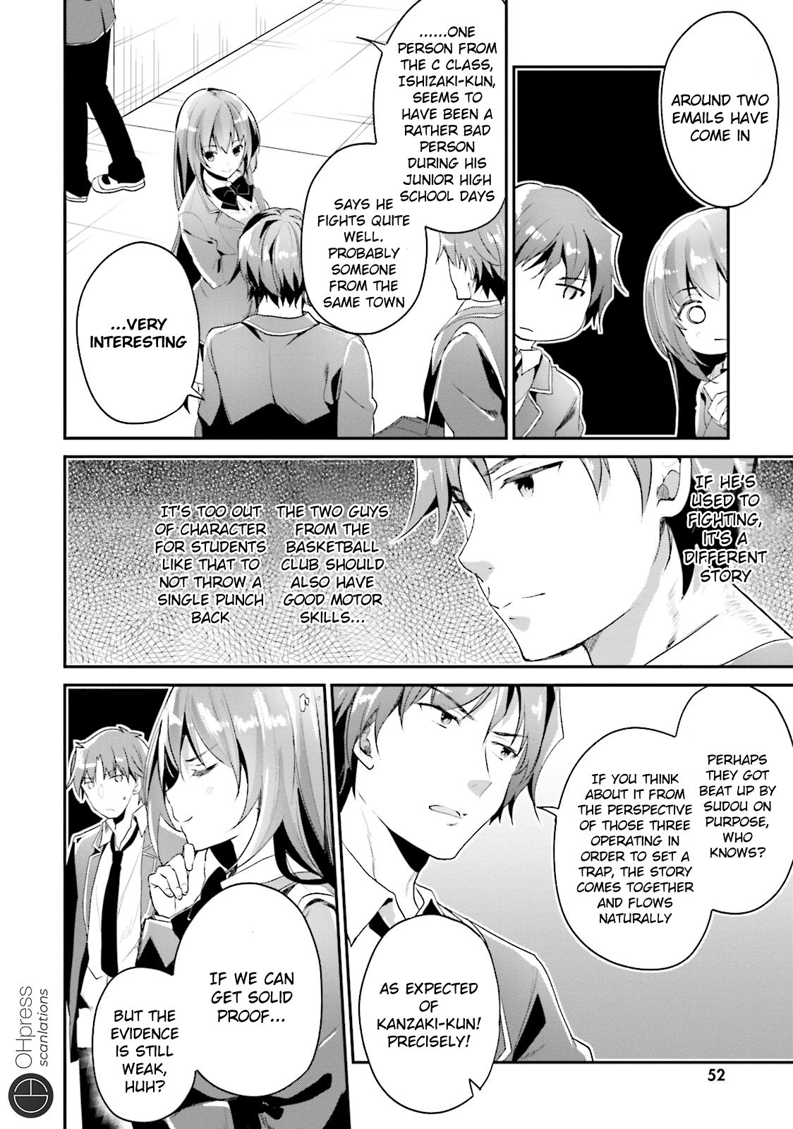 Youkoso Jitsuryoku Shijou Shugi no Kyoushitsu e chapter 12 page 20