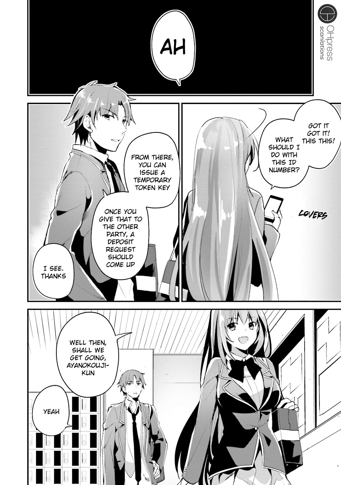 Youkoso Jitsuryoku Shijou Shugi no Kyoushitsu e chapter 12 page 22