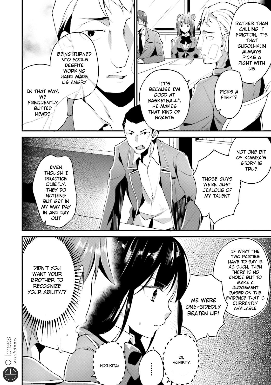 Youkoso Jitsuryoku Shijou Shugi no Kyoushitsu e chapter 12 page 34