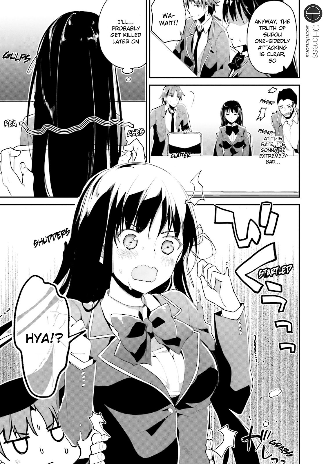 Youkoso Jitsuryoku Shijou Shugi no Kyoushitsu e chapter 12 page 35