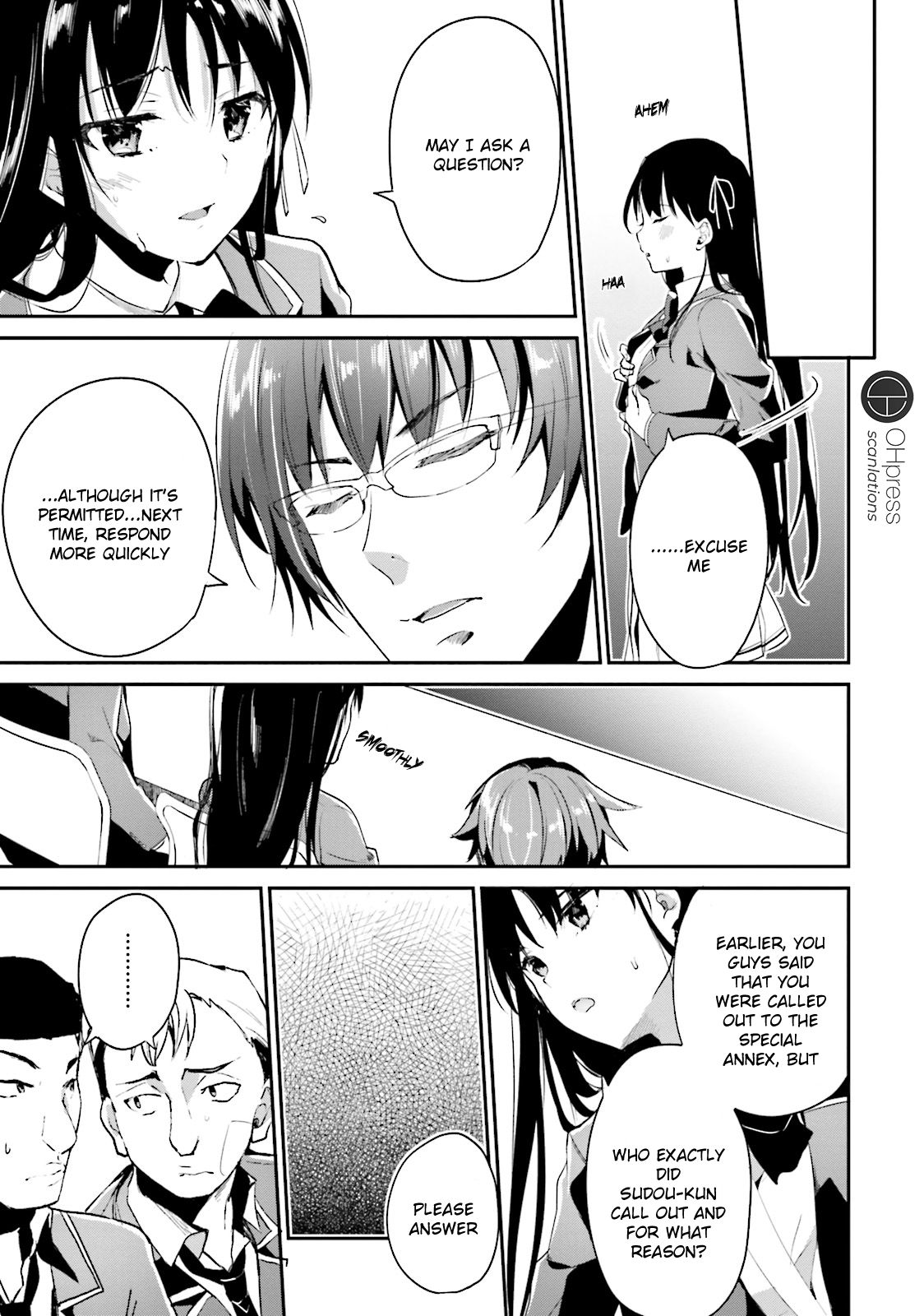 Youkoso Jitsuryoku Shijou Shugi no Kyoushitsu e chapter 12 page 37