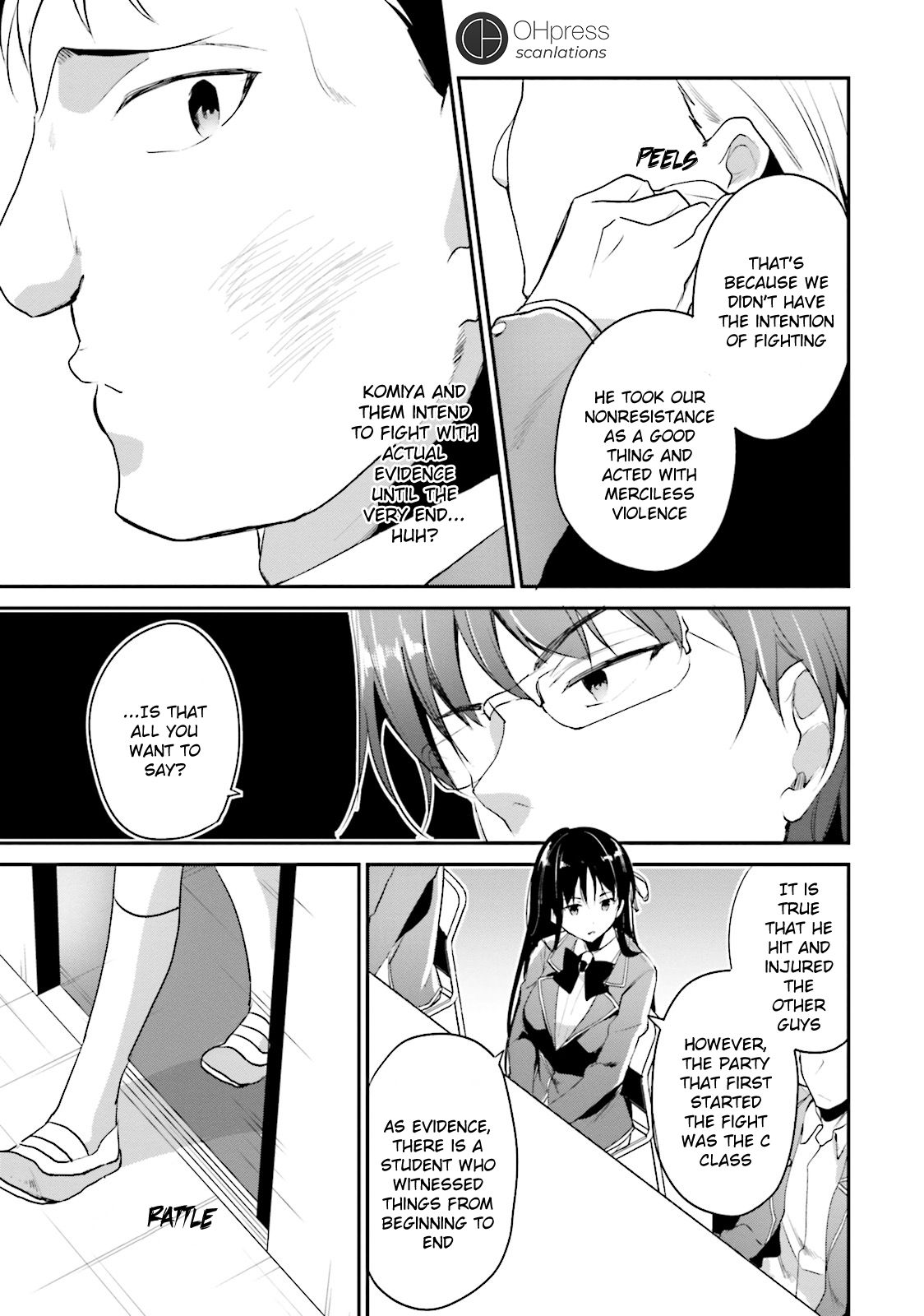 Youkoso Jitsuryoku Shijou Shugi no Kyoushitsu e chapter 12 page 39