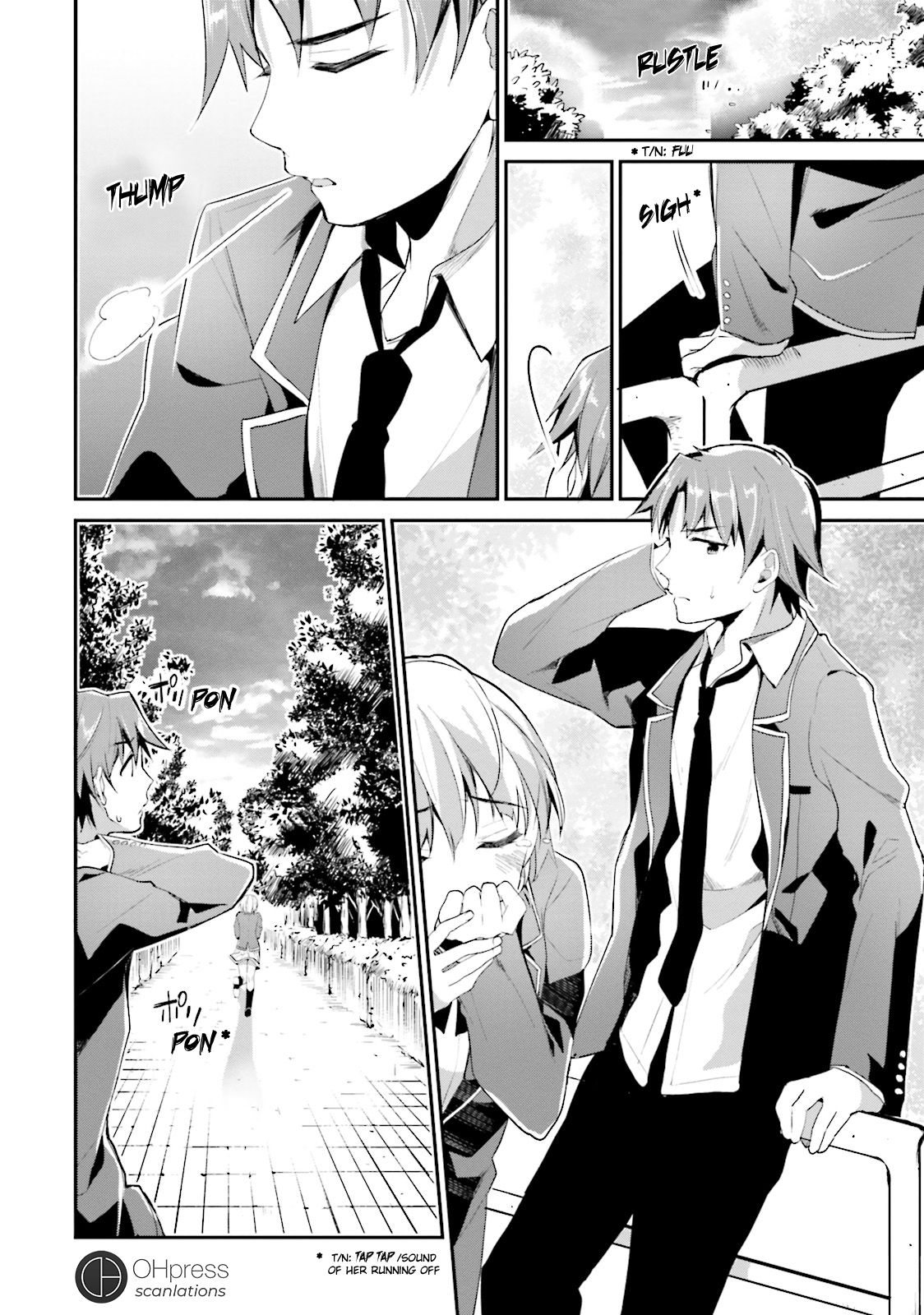 Youkoso Jitsuryoku Shijou Shugi no Kyoushitsu e chapter 12 page 8