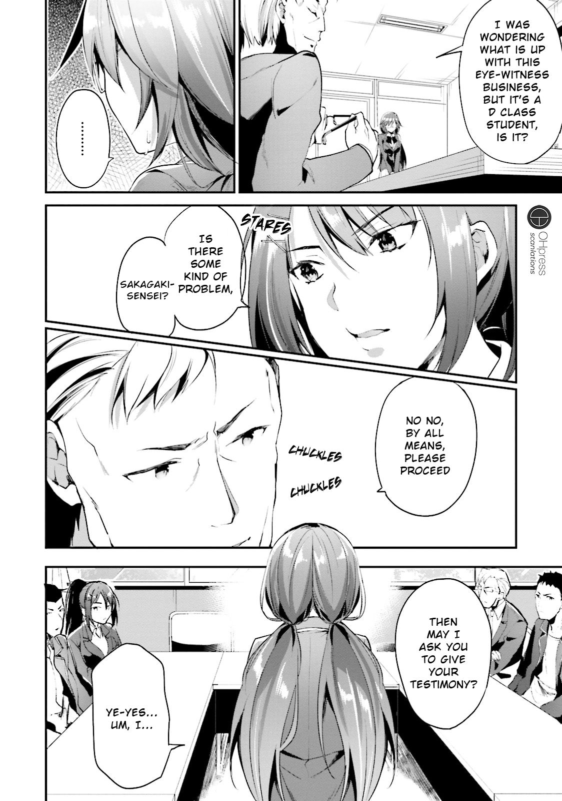 Youkoso Jitsuryoku Shijou Shugi no Kyoushitsu e chapter 13 page 3