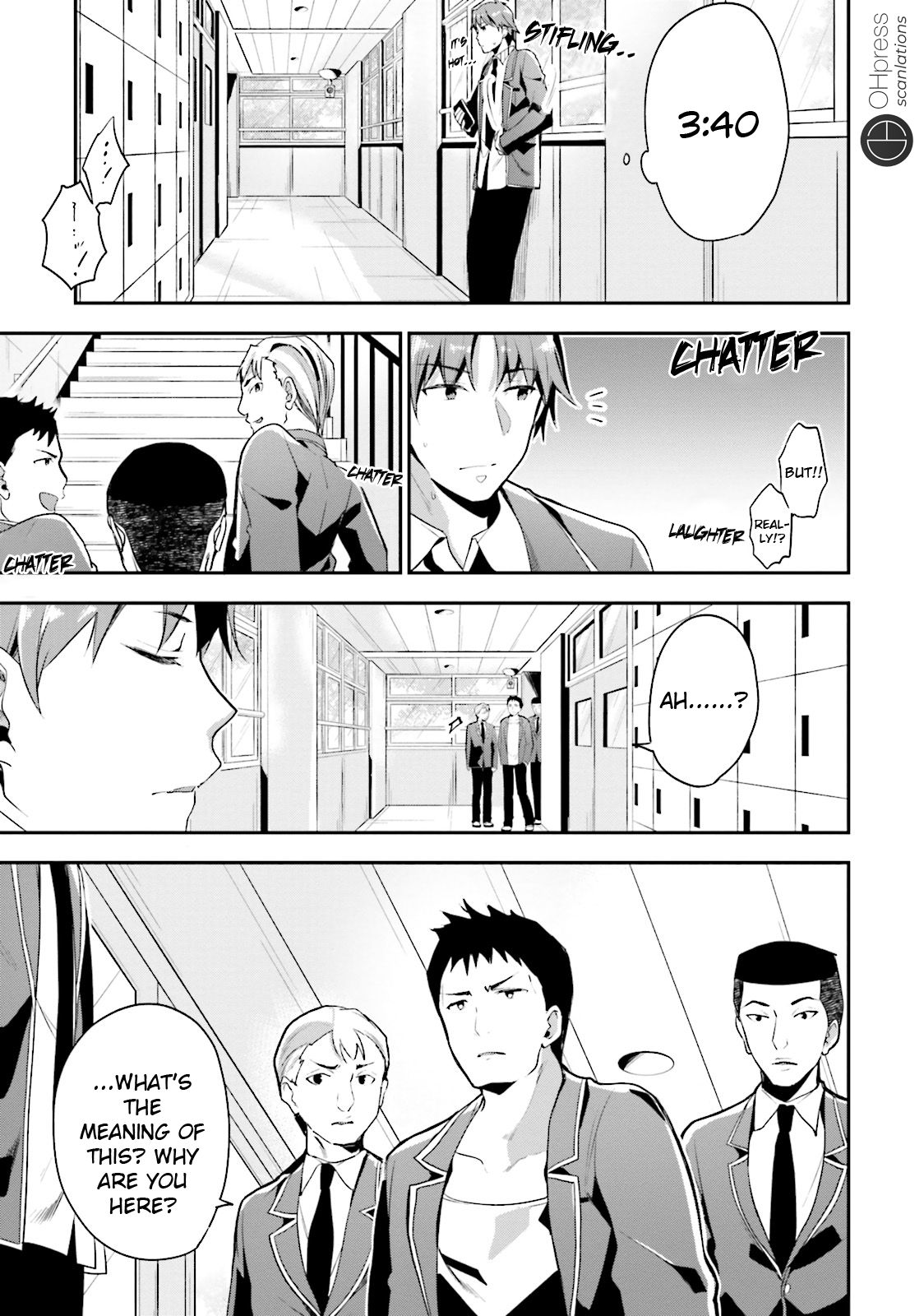 Youkoso Jitsuryoku Shijou Shugi no Kyoushitsu e chapter 14 page 12